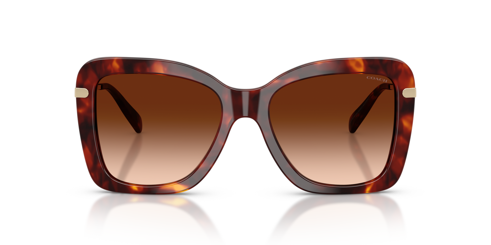 Coach HC8461U CFU03 593874 Women’s Sunglasses Tortoiseshell Size 54