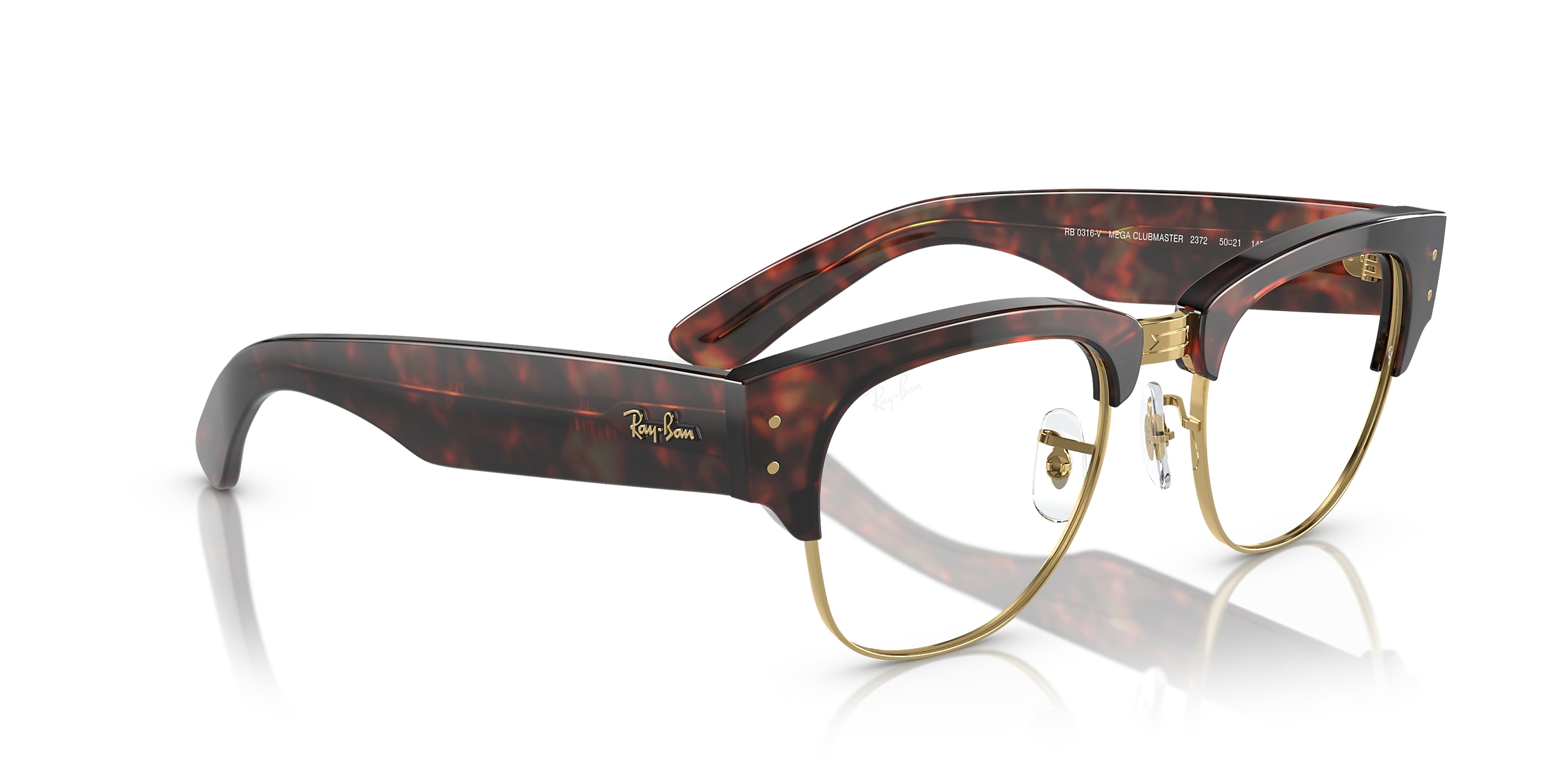 Ray-Ban Glasses RB0316V MEGA CLUBMASTER OPTICS