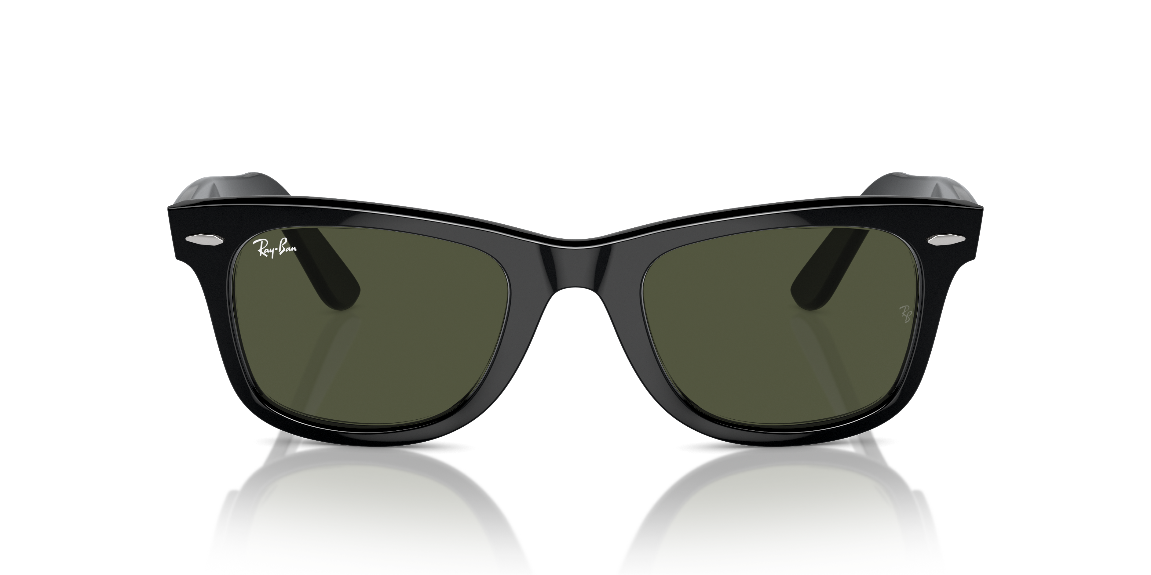 Ray-Ban WAYFARER RB2140-F 901 54□18 Ray-Ban RB2140 ORIGINAL WAYFARER CLASSIC Sunglasses | Clearly