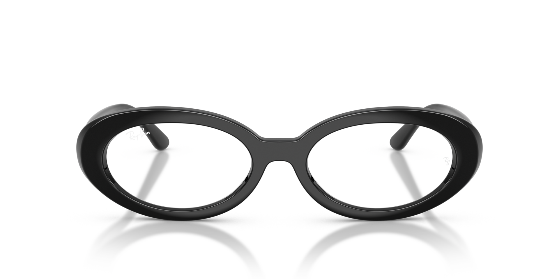 Ray-Ban Rb2223v Optics Optical Black Frame Clear Lenses Polarized 54-19