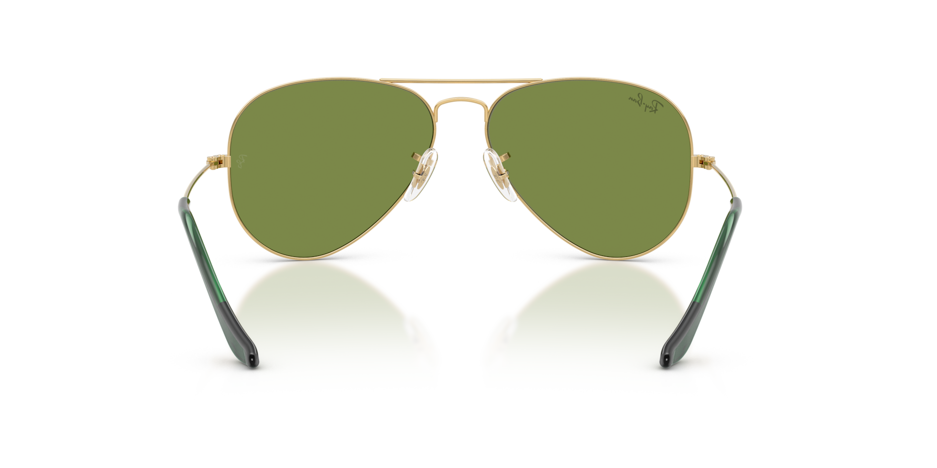 Ray-Ban RB3025 AVIATOR LARGE METAL Sunglasses | Clearly