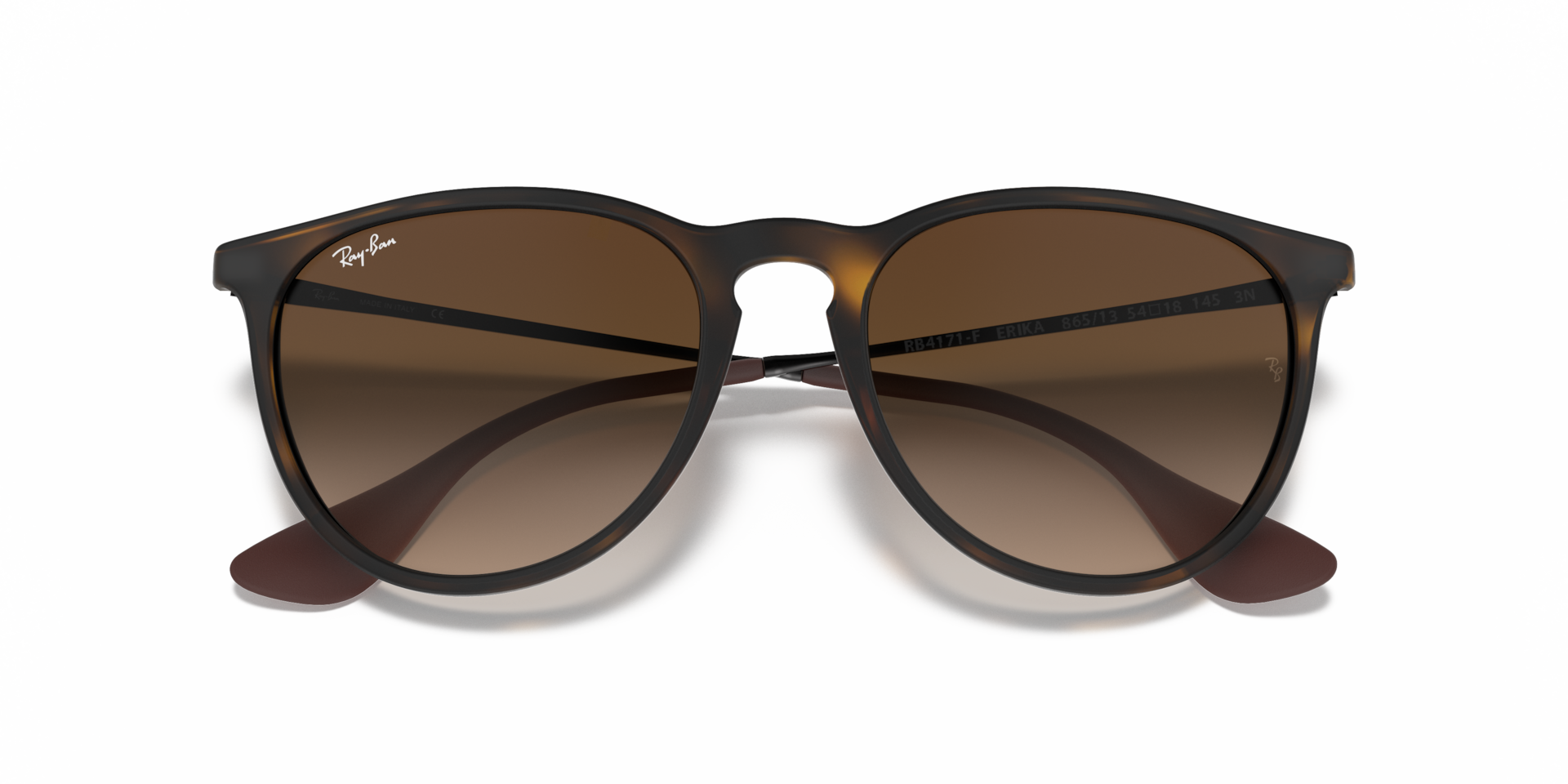小物 Ray-Ban ERIKA RB4171-F dark brown Ray-Ban RB4171F ERIKA CLASSIC Sunglasses | Clearly
