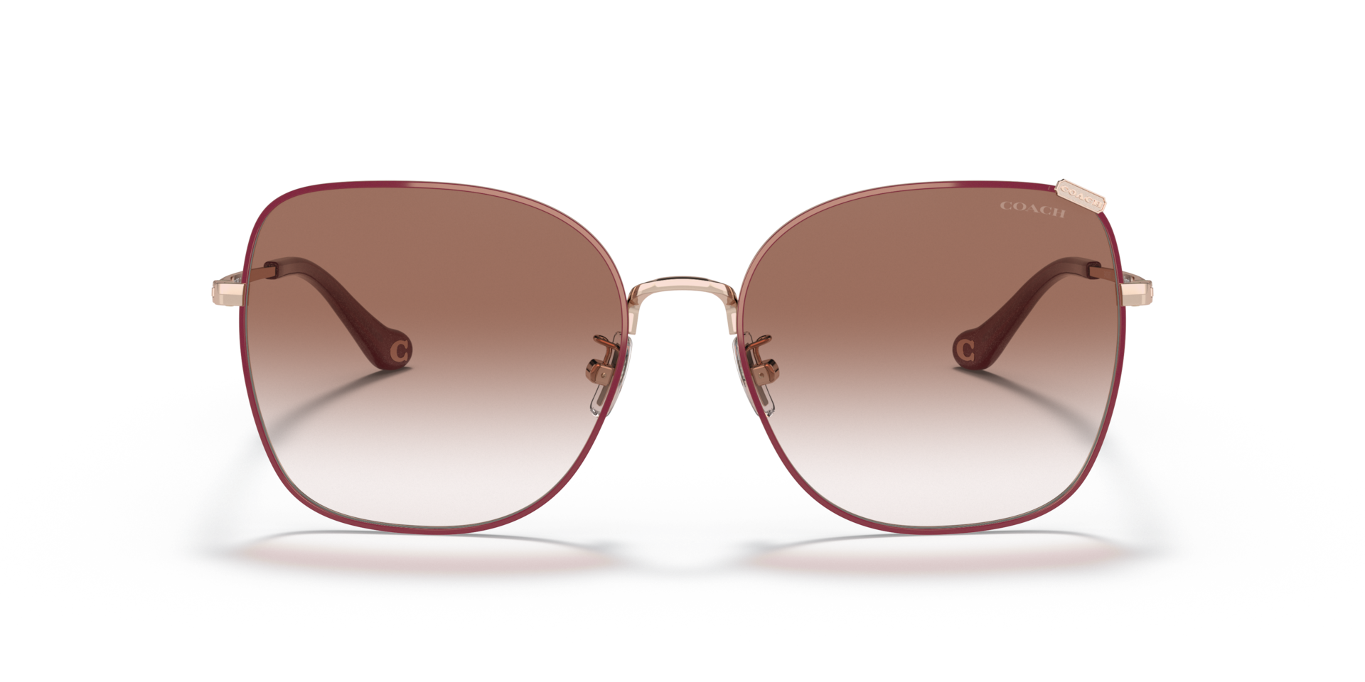 Coach HC7133 C7997 94038D Women’s Sunglasses Burgundy Size 57
