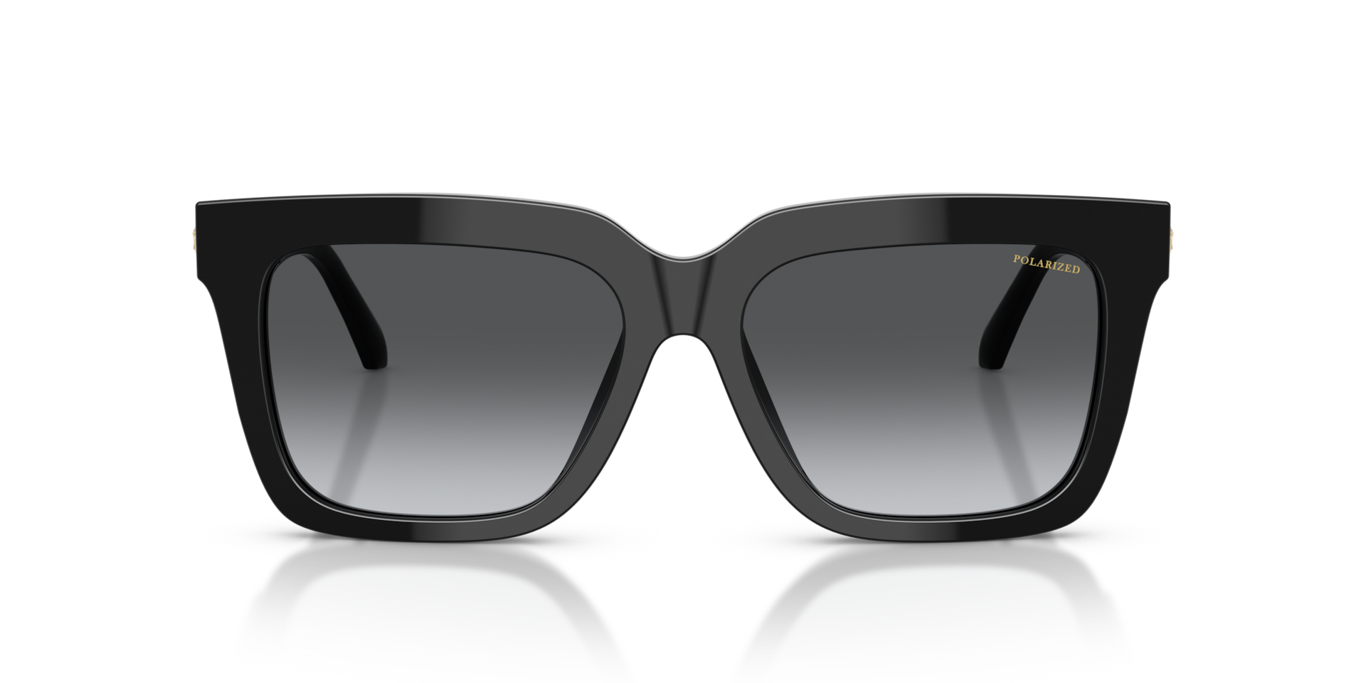 Versace VE4498 Polarized GB1/T3 Women’s Sunglasses Black Size 55