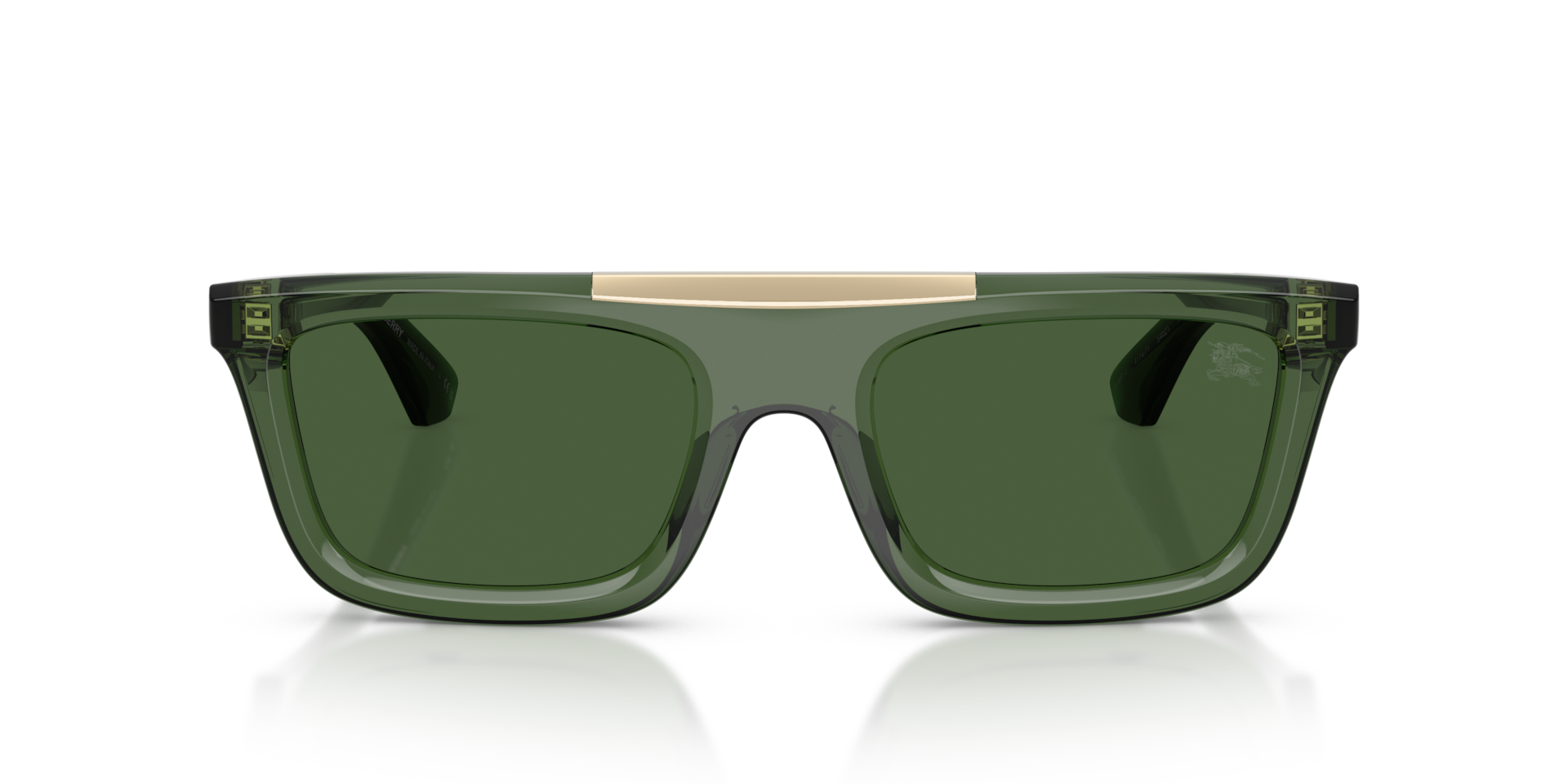 Burberry BE4451U 417471 Men's Sunglasses Green Size 54