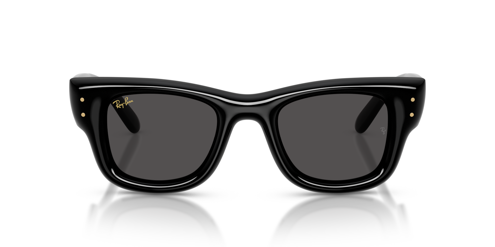 Ray-Ban RB4940 Wayfarer Puffer 601/87 Men's Sunglasses Black Size 47