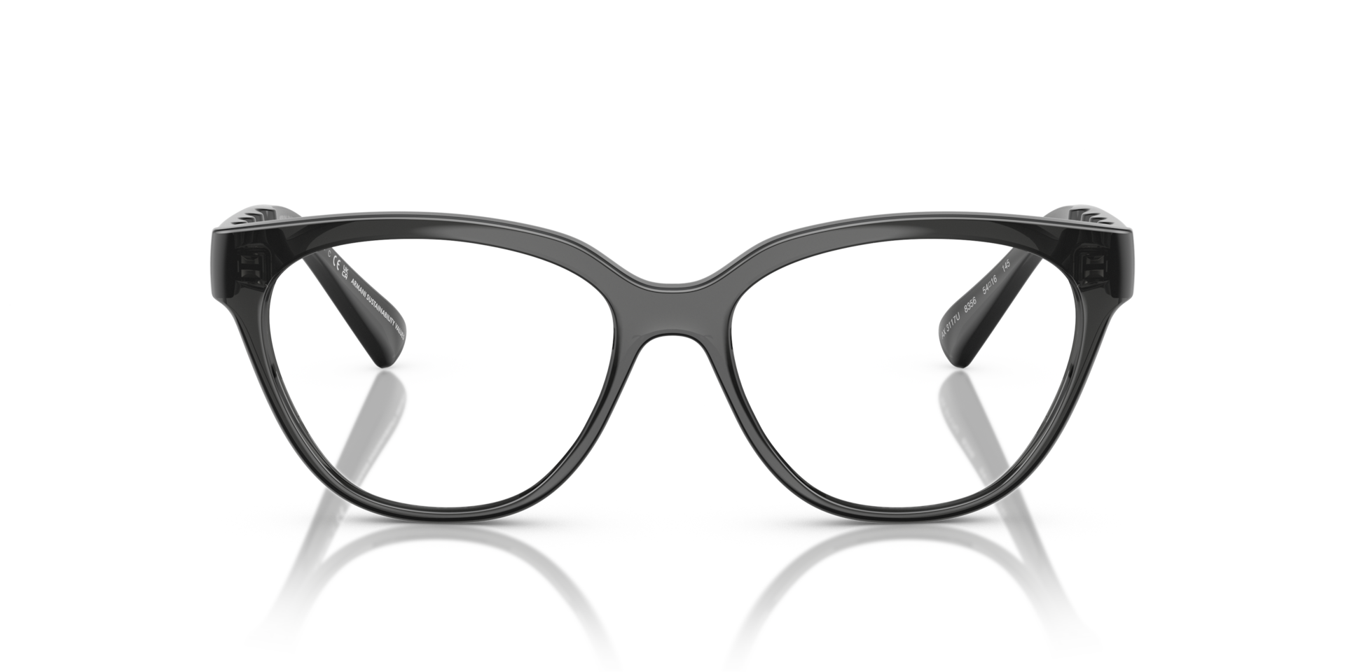 Armani Exchange AX3117U Women's Glasses, Clear, Size 54