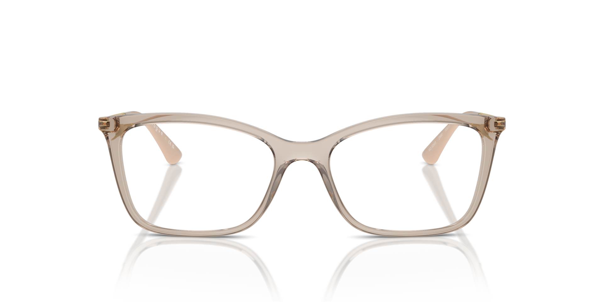 Vogue Eyewear VO5563 Women's Glasses, Brown, Size 51