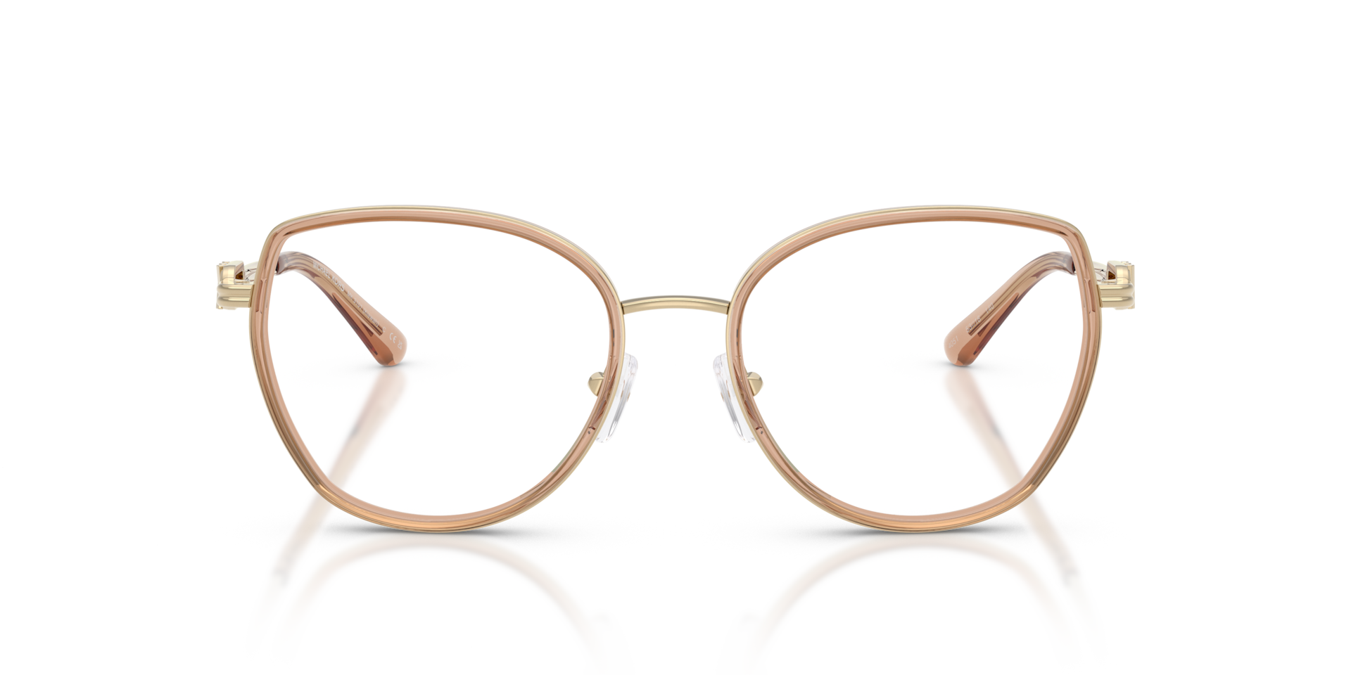 Michael Kors MK3101 KIAWAH Women's Glasses, Brown, Size 53
