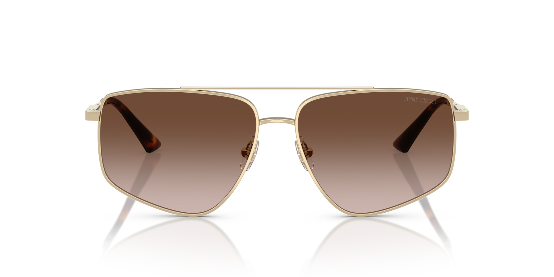 Jimmy Choo JC4011 300613 Women’s Sunglasses Gold Size 58