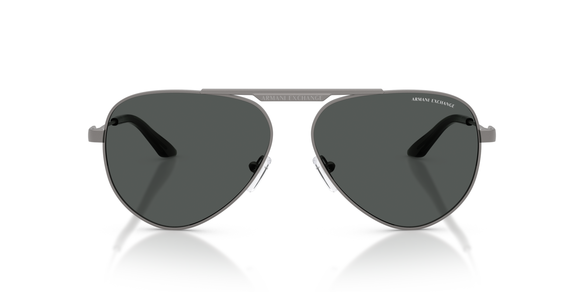Armani Exchange AX2060S 600387 Men's Sunglasses Gunmetal Size 58