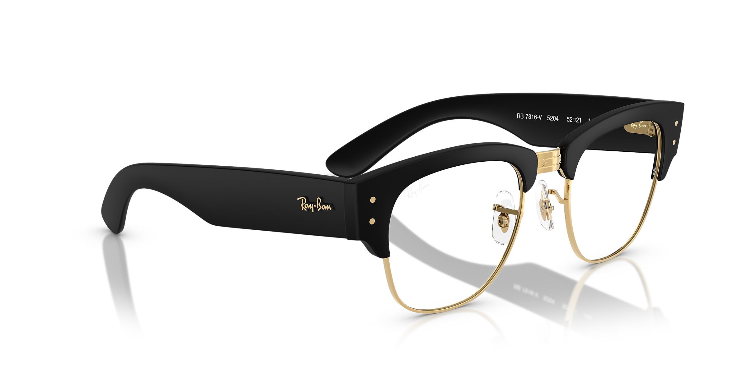 Ray-Ban Glasses RB7316V MEGA CLUBMASTER OPTICS LITEFORCE