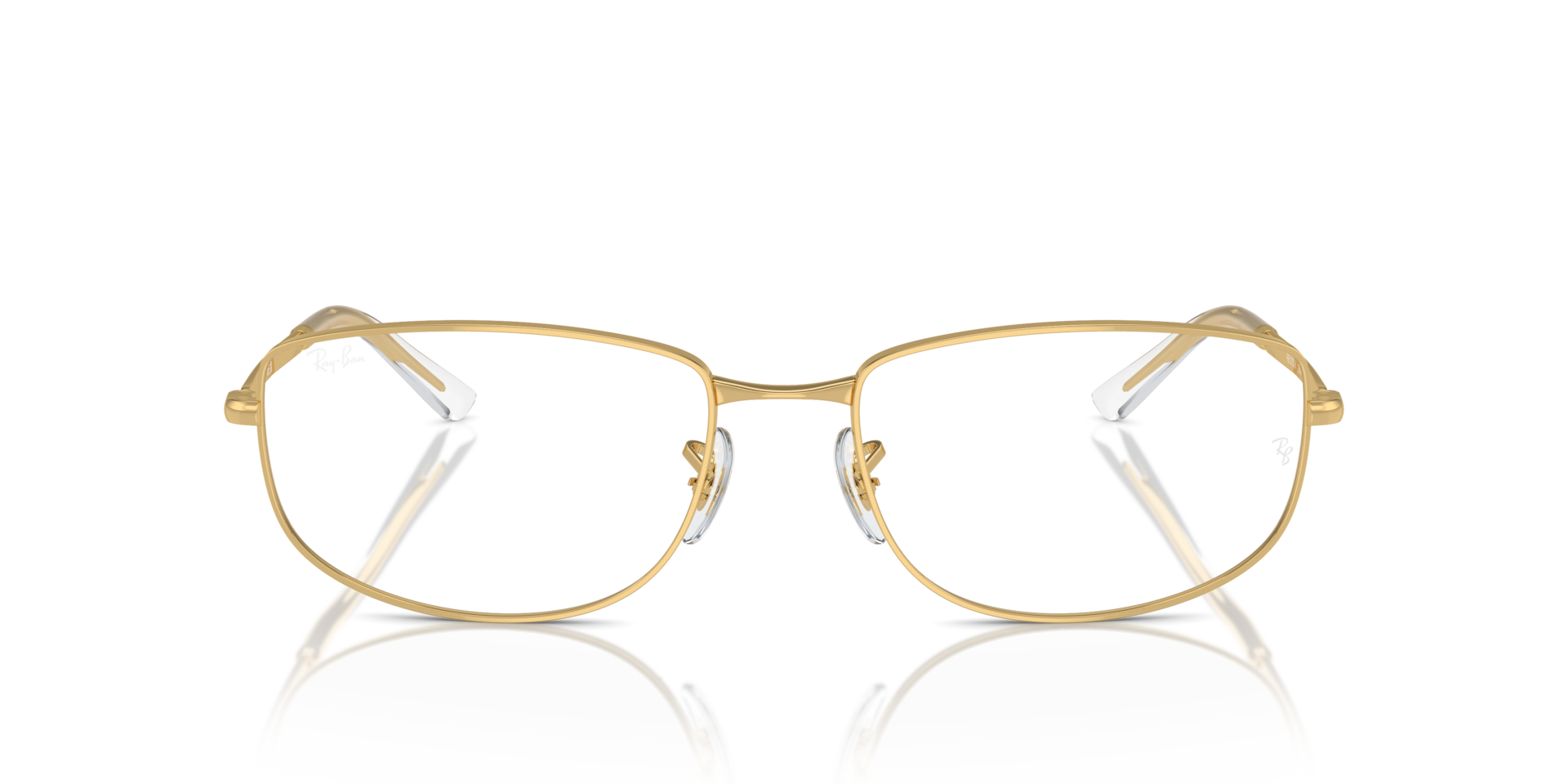Ray-Ban Rb3732v Optics Optical Arista Gold Frame Clear Lenses Polarized 54-18