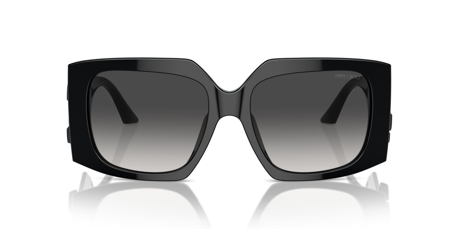 Jimmy Choo JC5006U 50008G Women’s Sunglasses Black Size 55