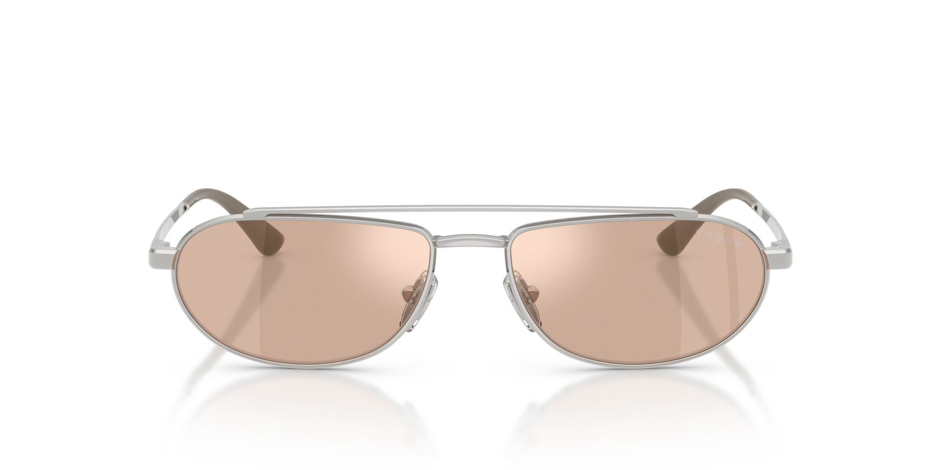 Vogue Eyewear VO4371S 323/5 Women’s Sunglasses Silver Size 56