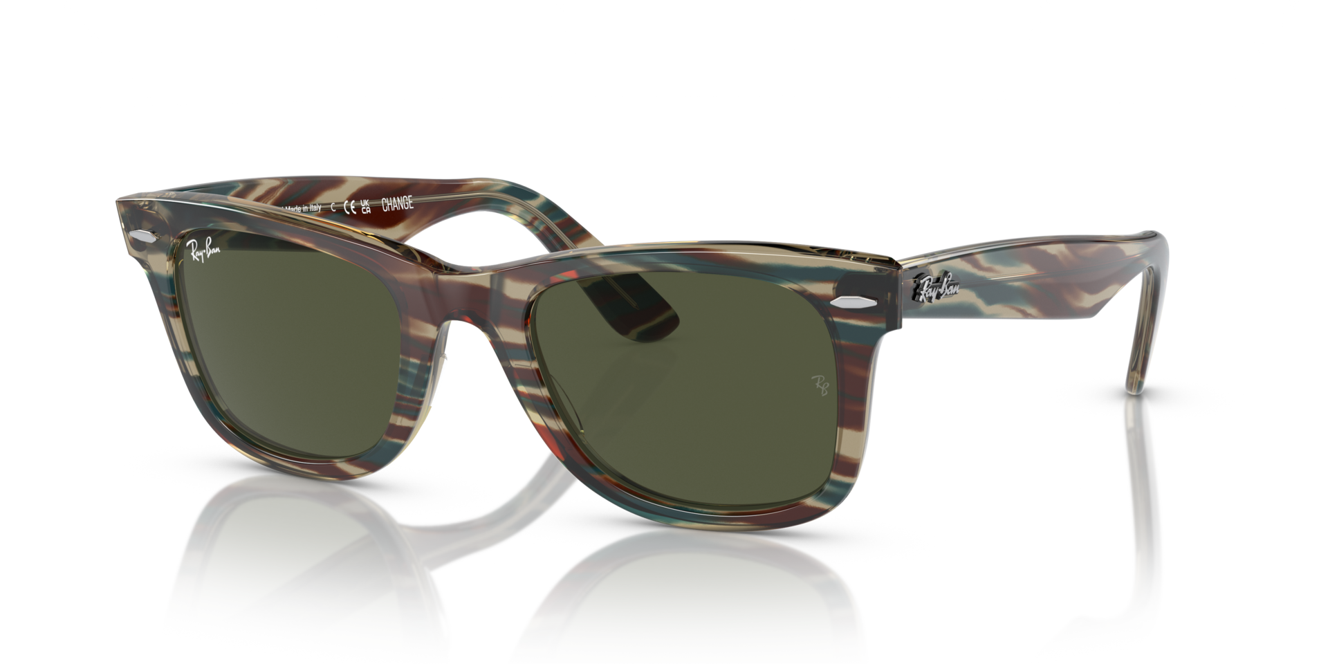 Ray-Ban RB2140 ORIGINAL WAYFARER CHANGE Sunglasses | Clearly