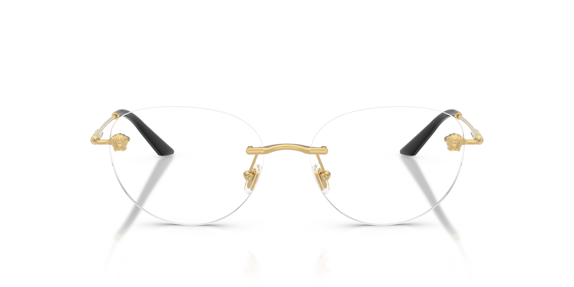 Versace VE1305 Women's Glasses, Gold, Size 55