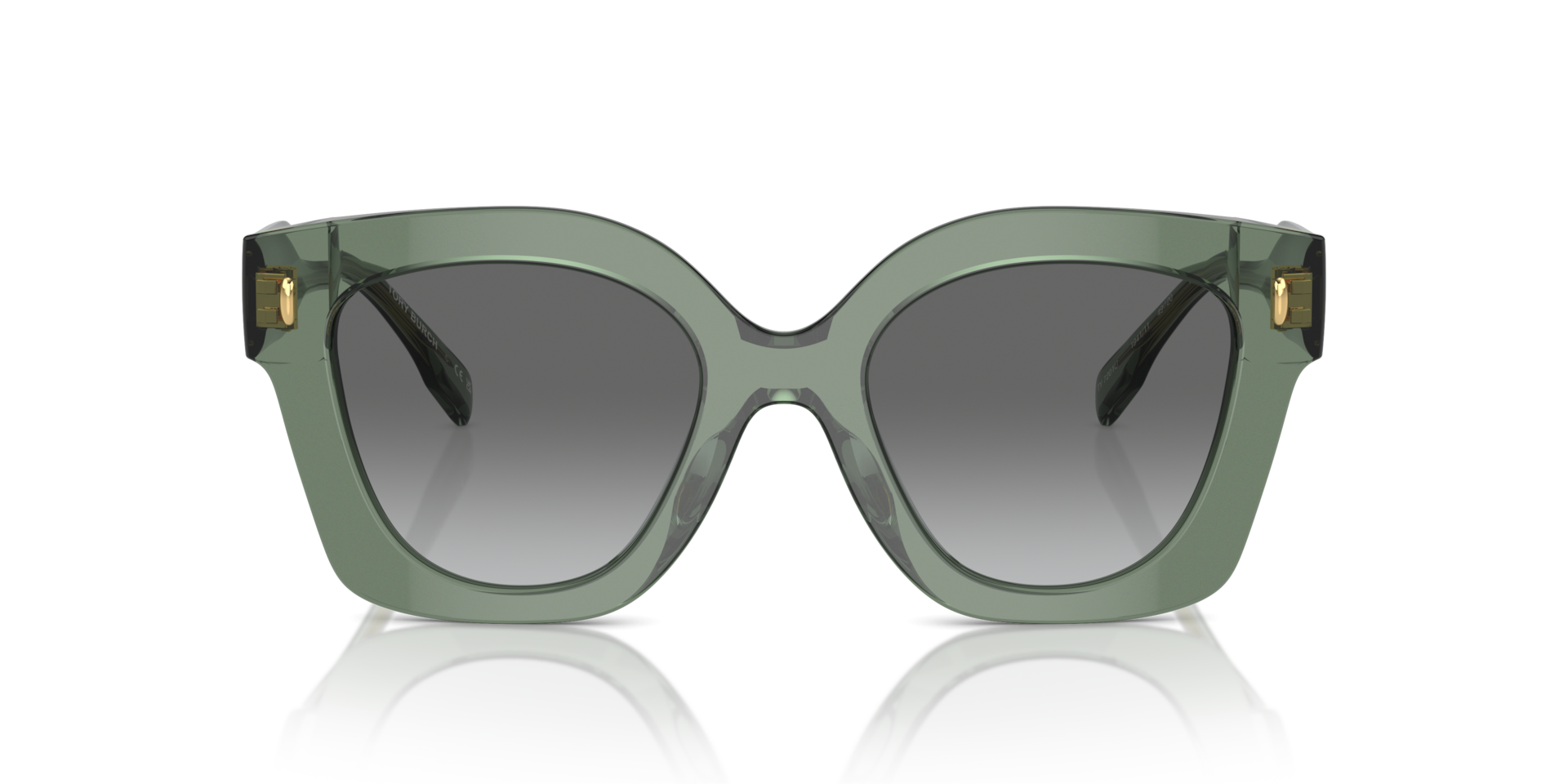 Tory Burch TY7201U 194111 Women’s Sunglasses Green Size 49