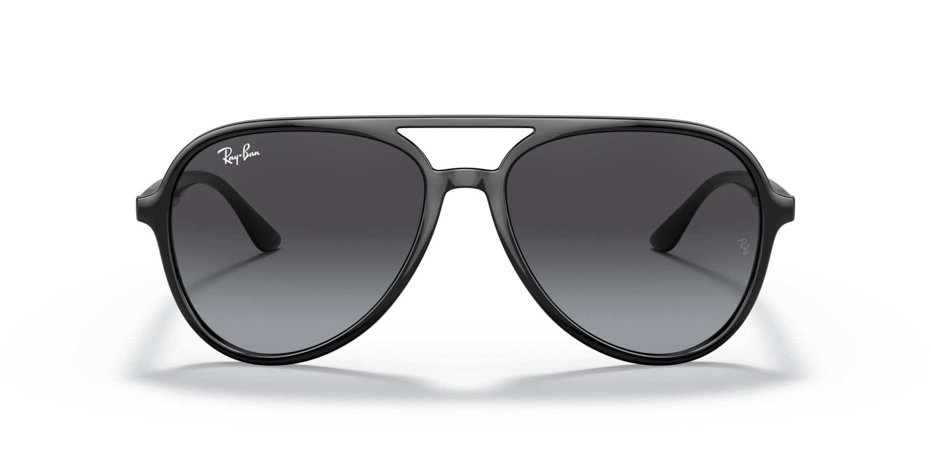 Ray-Ban Rb4376 Sunglasses Black Frame Grey Lenses 57-16