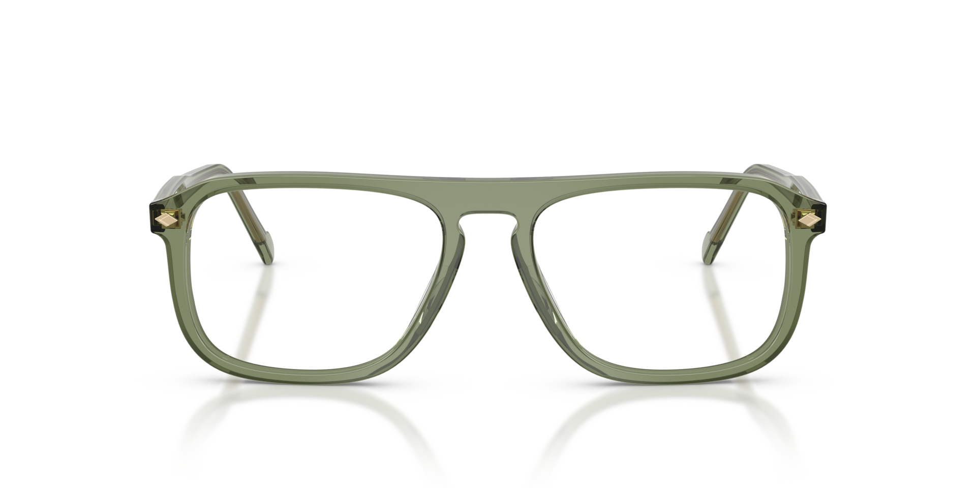 Vogue Eyewear VO5753 Men's Glasses, Green, Size 53