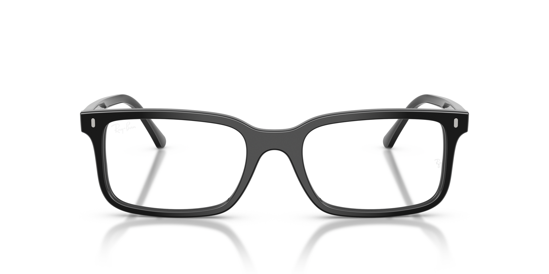 Ray-Ban Rb5445 Optics Optical Black Frame Clear Lenses Polarized 54-19