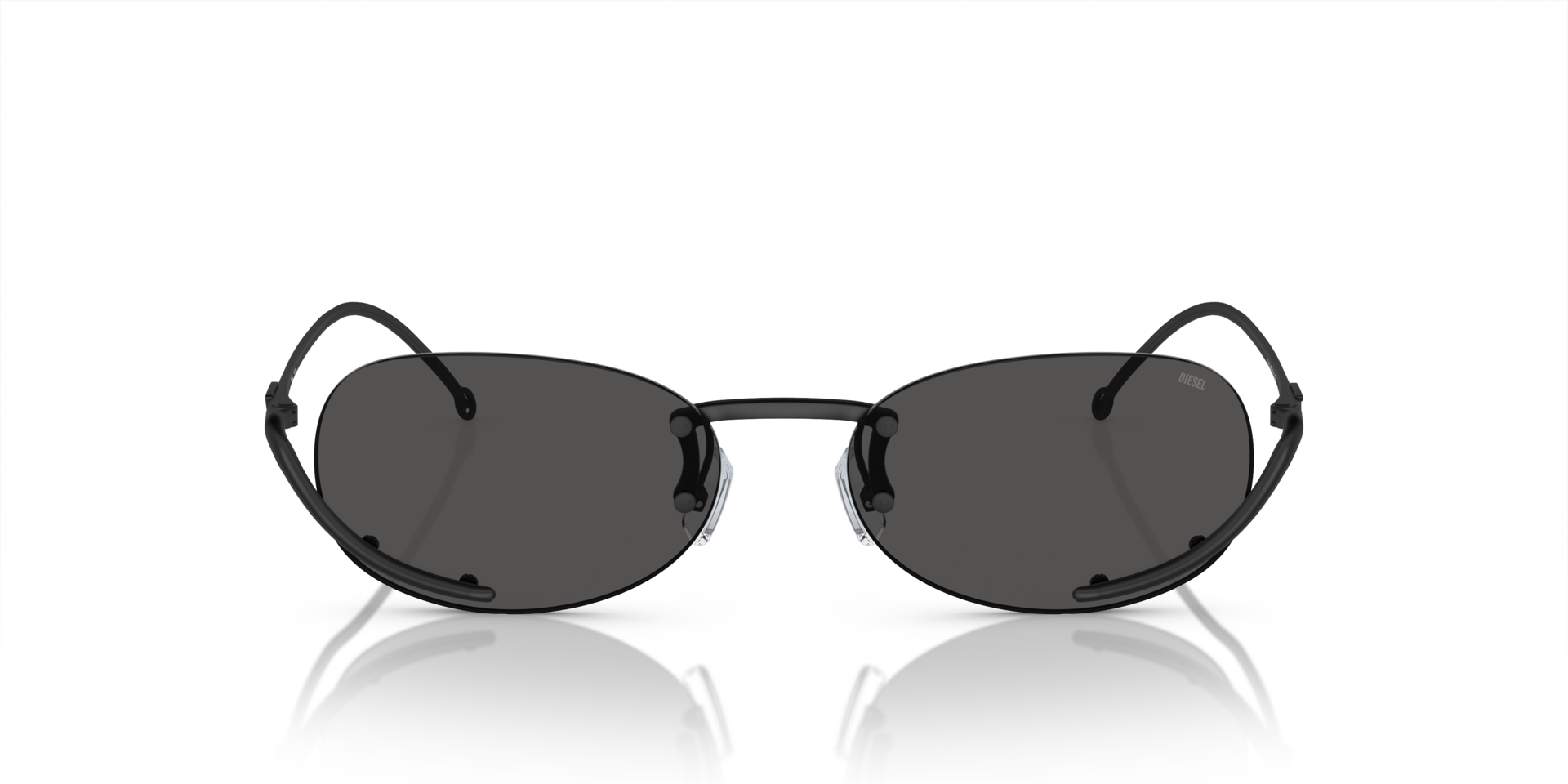 Diesel DL1004 109/87 Men's Sunglasses Black Size 53