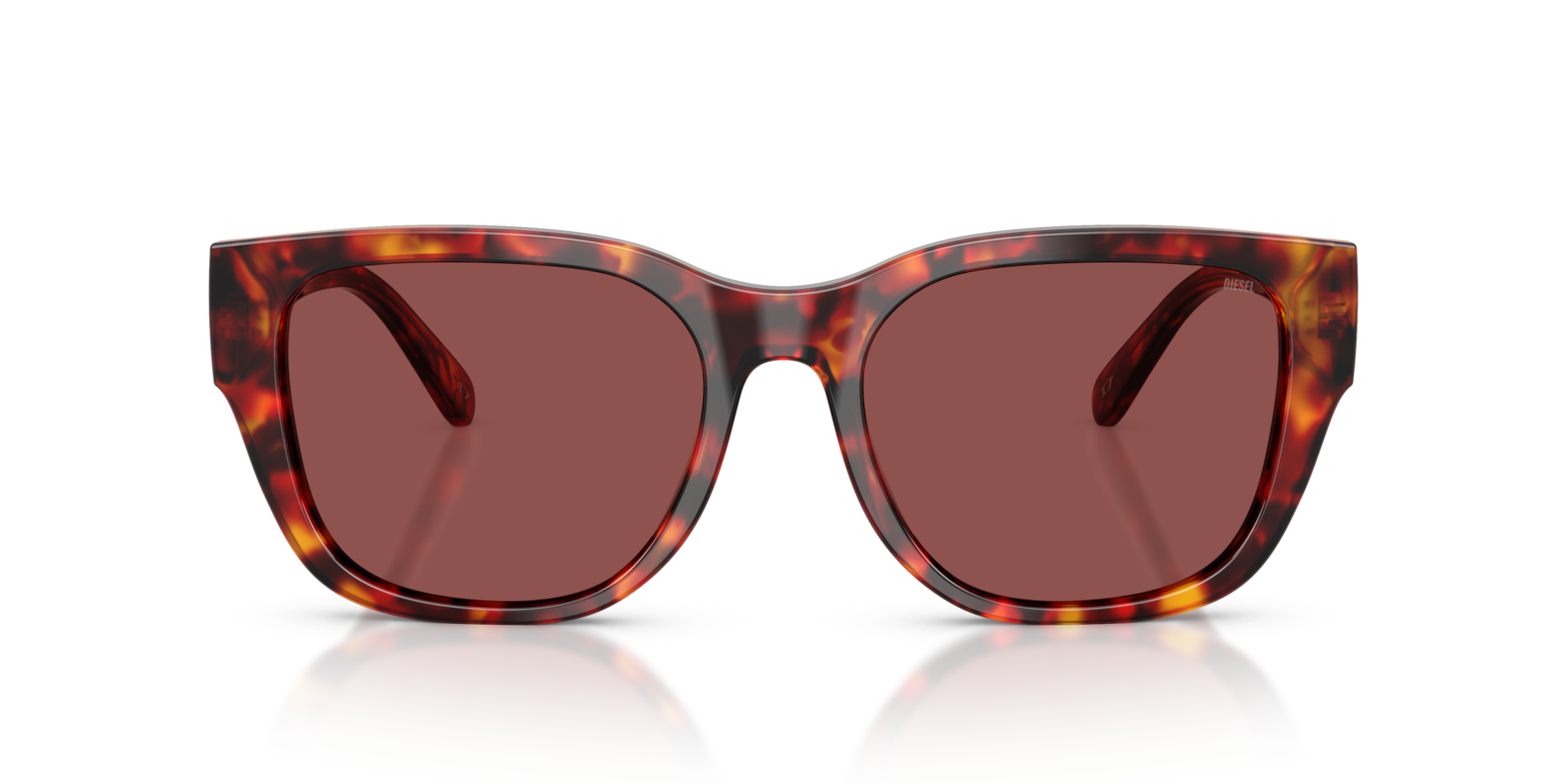 Diesel DL2005 202375 Men's Sunglasses Tortoiseshell Size 53