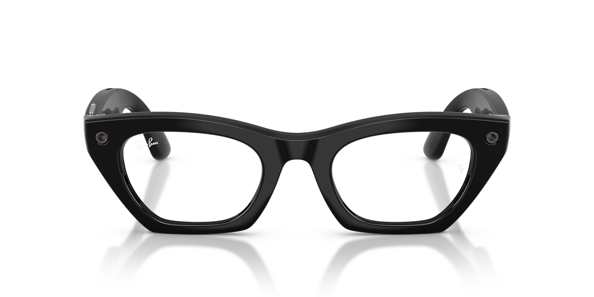 (Gen 3) Ray-Ban Meta Zena Optics Shiny Black frame Demo Lens lenses AI Glasses