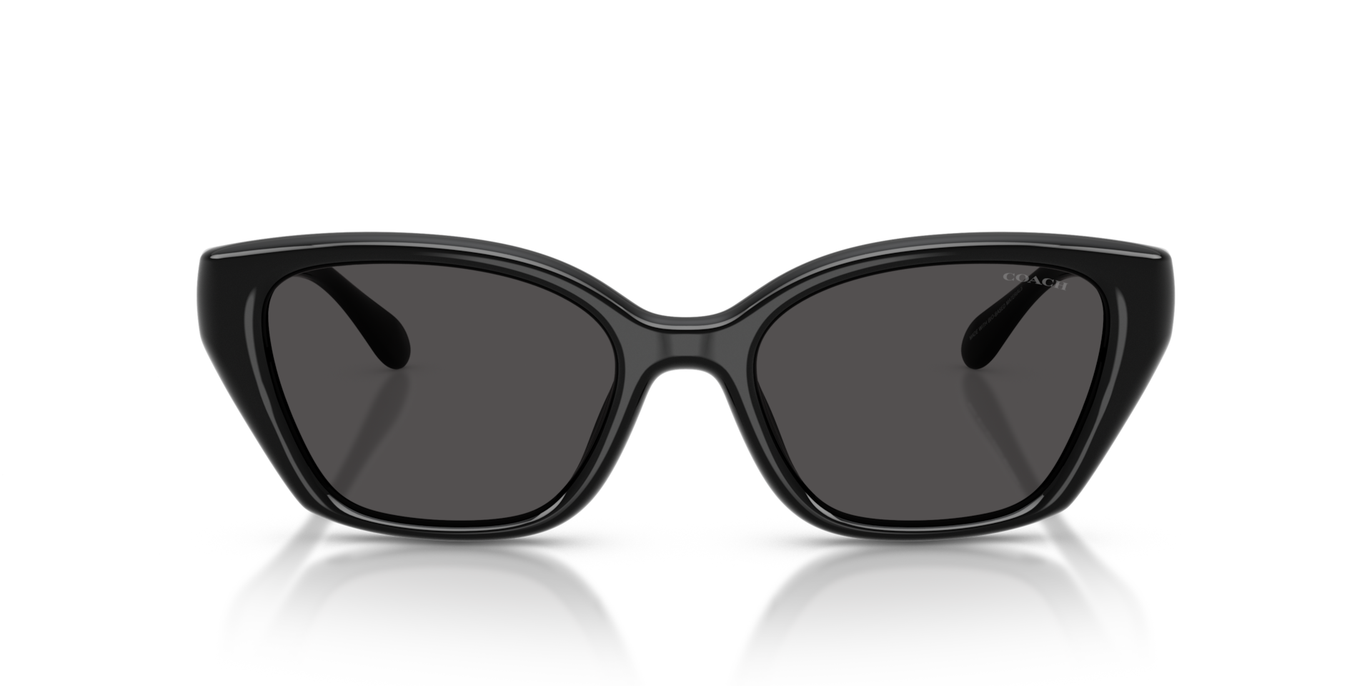 Coach AMERICAN BLACK 001 メガネ Coach HC8434U CBY91 Sunglasses | Clearly