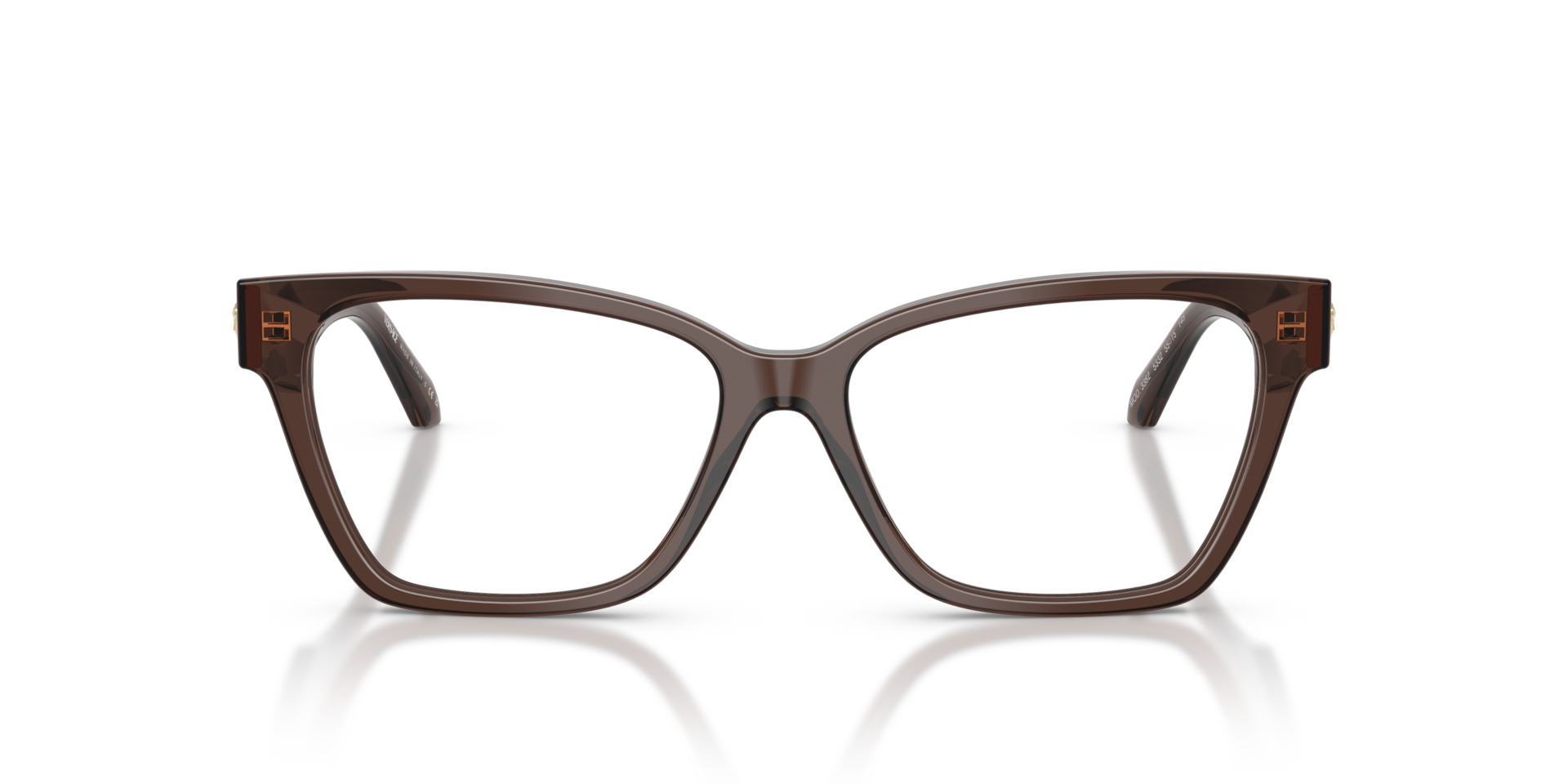 Versace VE3382 Women's Glasses, Brown, Size 53