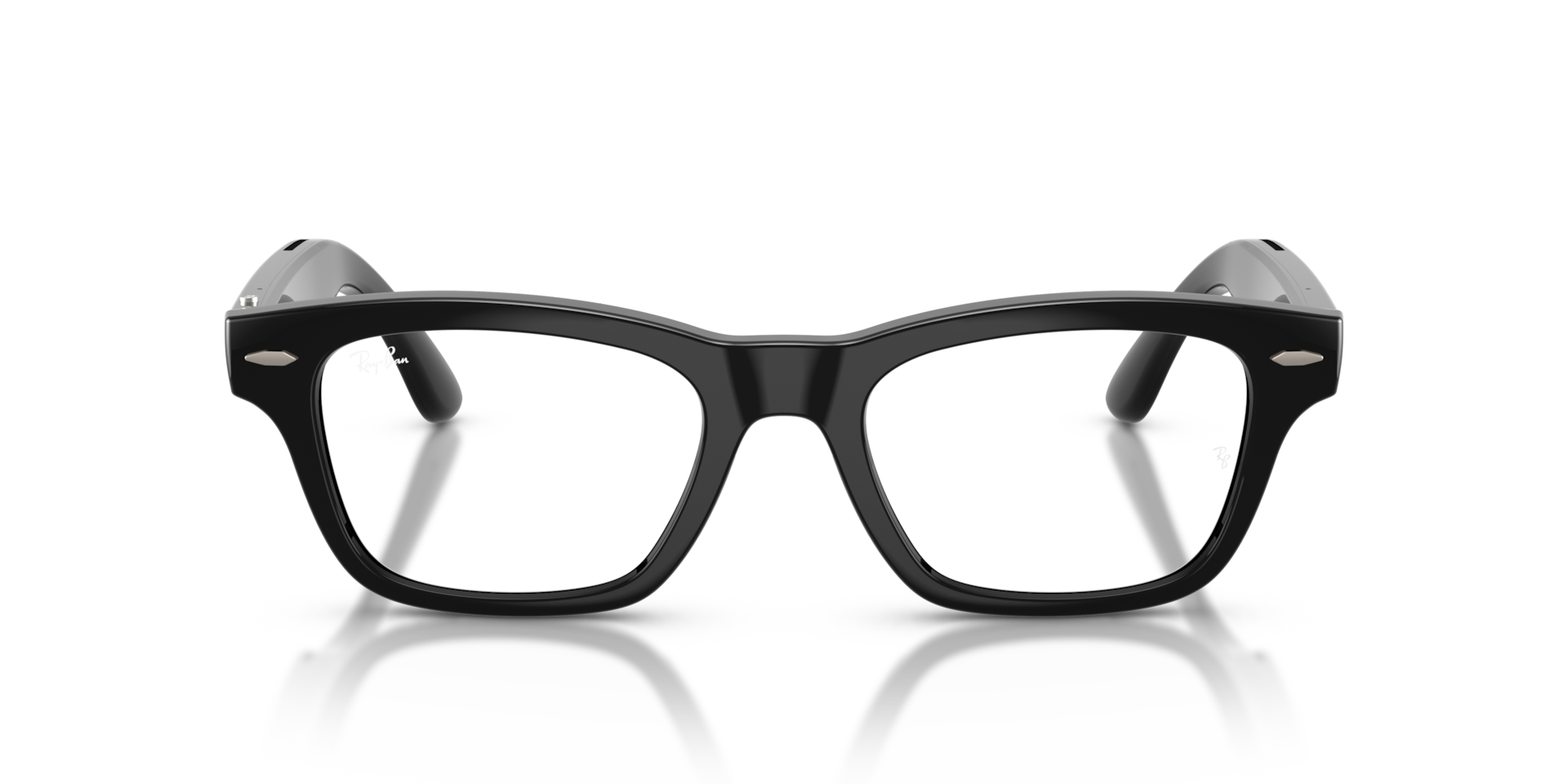 Ray-Ban Meta Audio Burbank Black frame Grey lenses AI Glasses