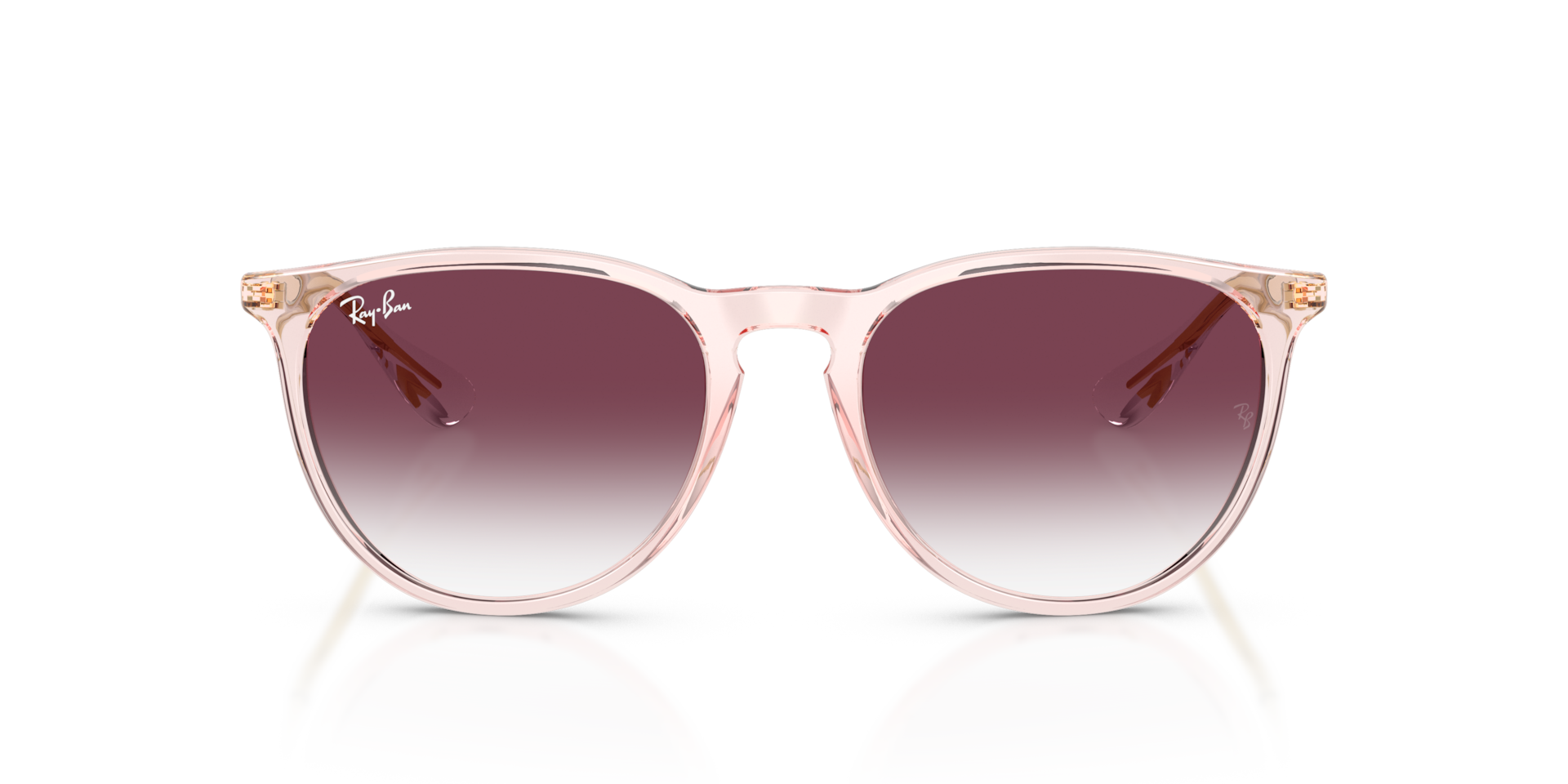 Ray-Ban Erika Classic Sunglasses Arista Frame Violet Lenses 54-18