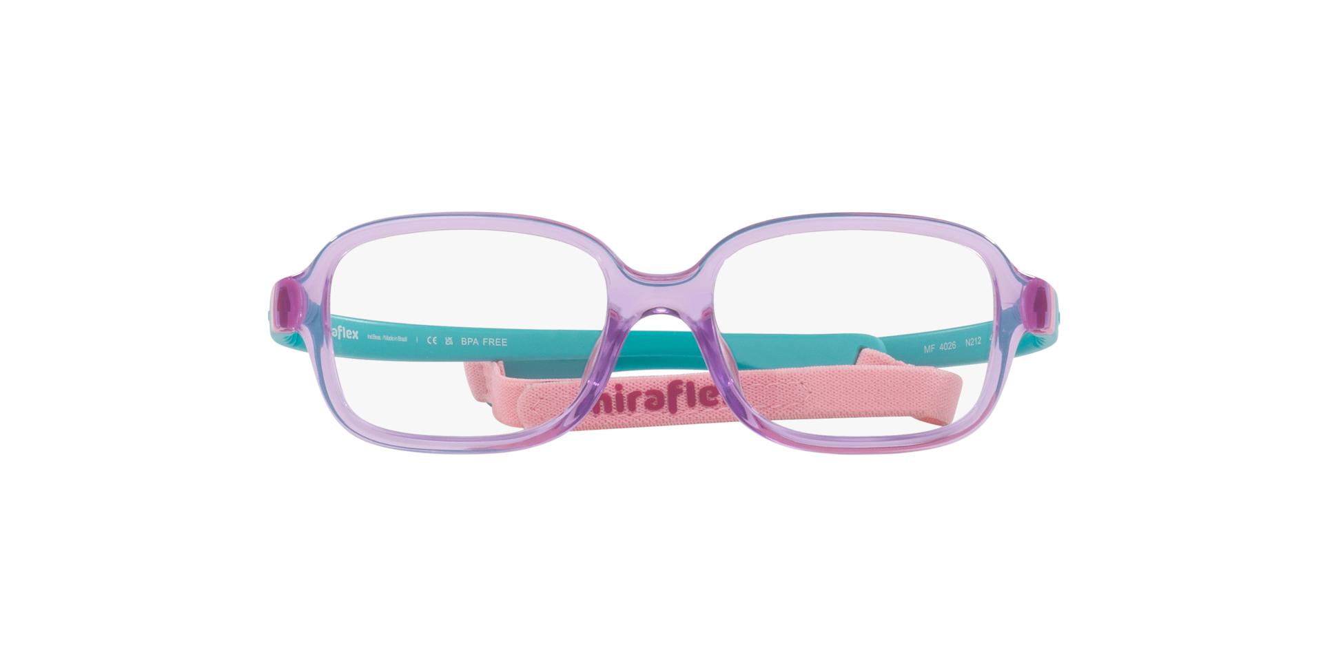 Miraflex MF4026 Kids Kids's Glasses, Purple, Size 44