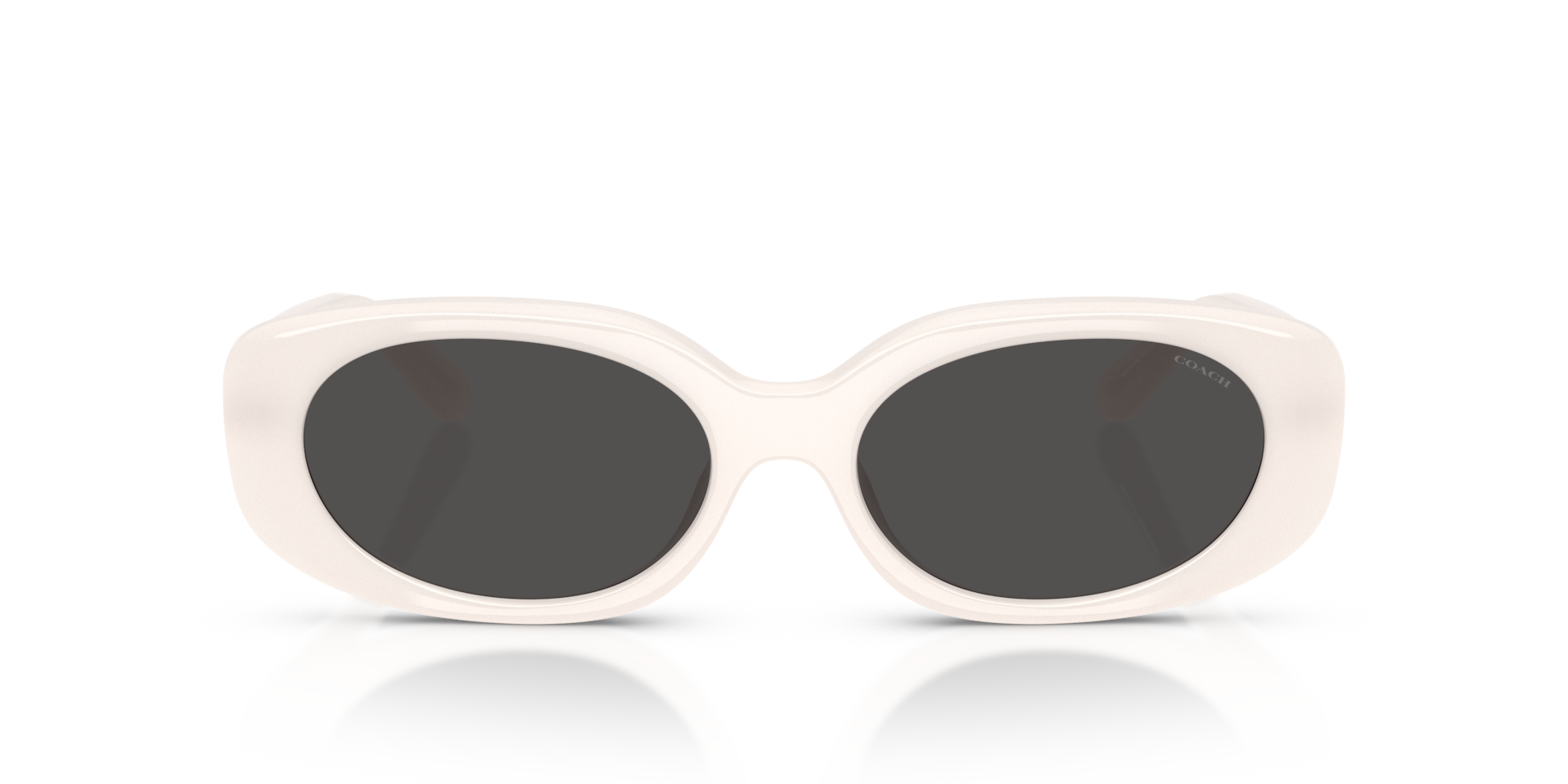Coach HC8443D CBY84 Asian Fit 579087 Women’s Sunglasses White Size 54