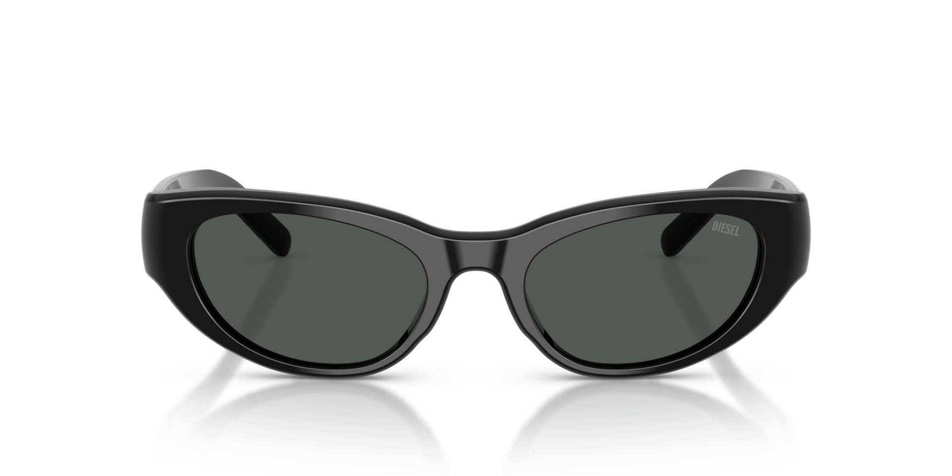 Diesel DL2010U 200187 Men's Sunglasses Black Size 52