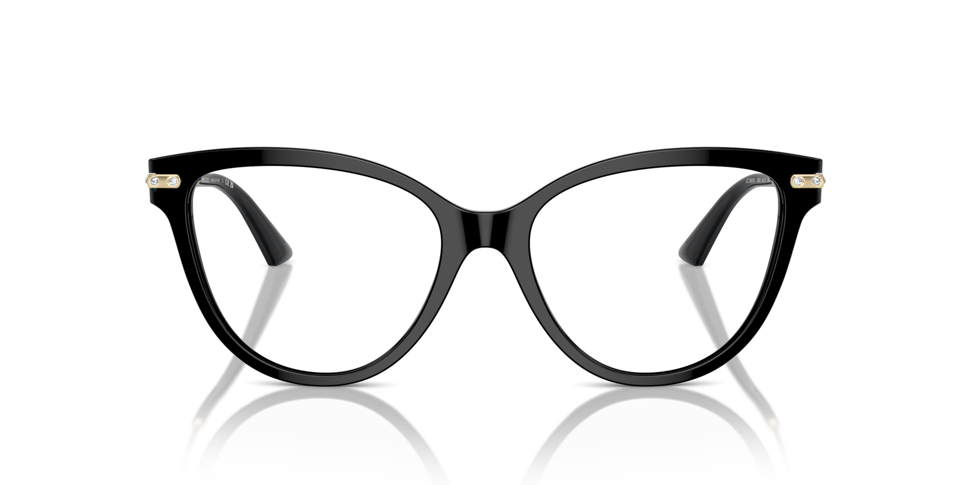 Jimmy Choo JC3001B Women's Glasses, Black, Size 54