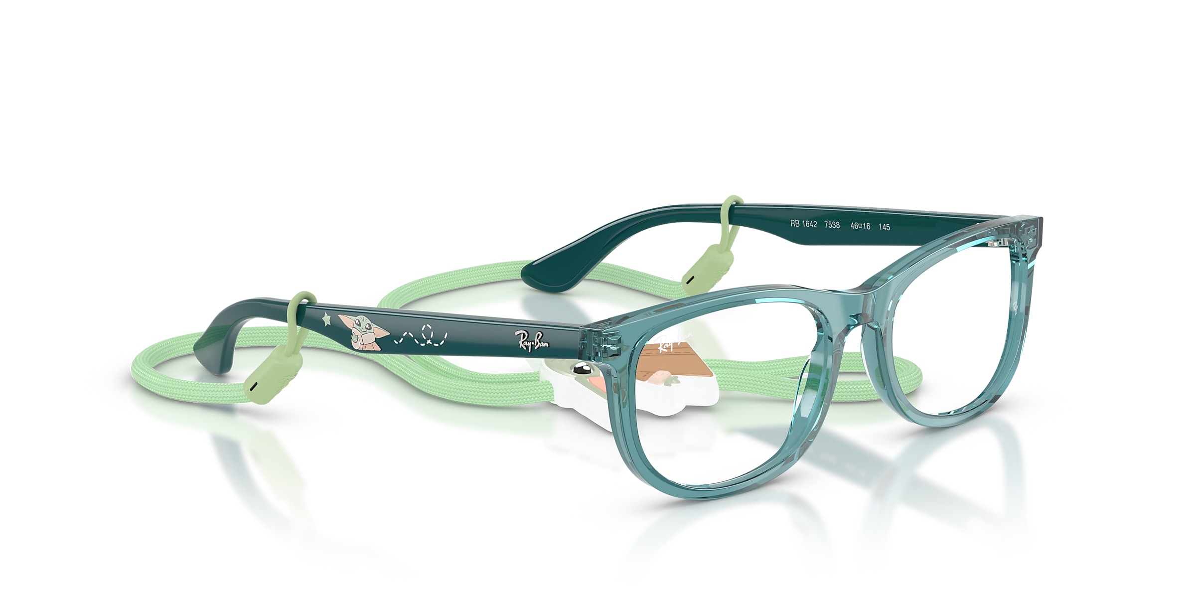 Ray-Ban Glasses RB1642 RAY-BAN STAR WARS™ – GROGU MINI NEW WAYFARER OPTICS