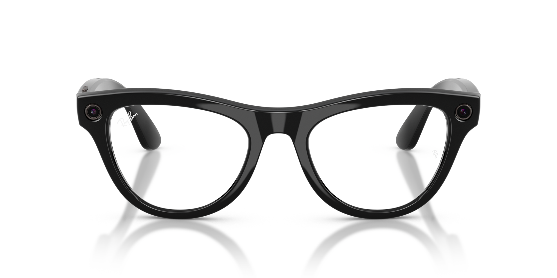 Ray-Ban Meta Black Frame Violet Lenses AI Glasses