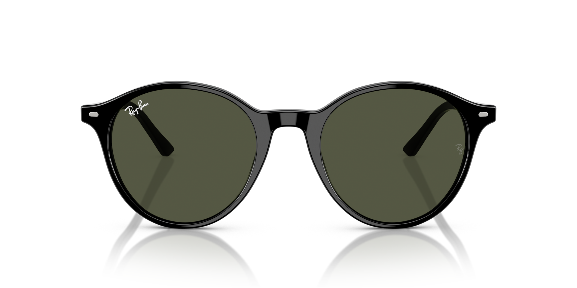 Ray-Ban Rb2230 Sunglasses Black Frame Green Lenses 53-21
