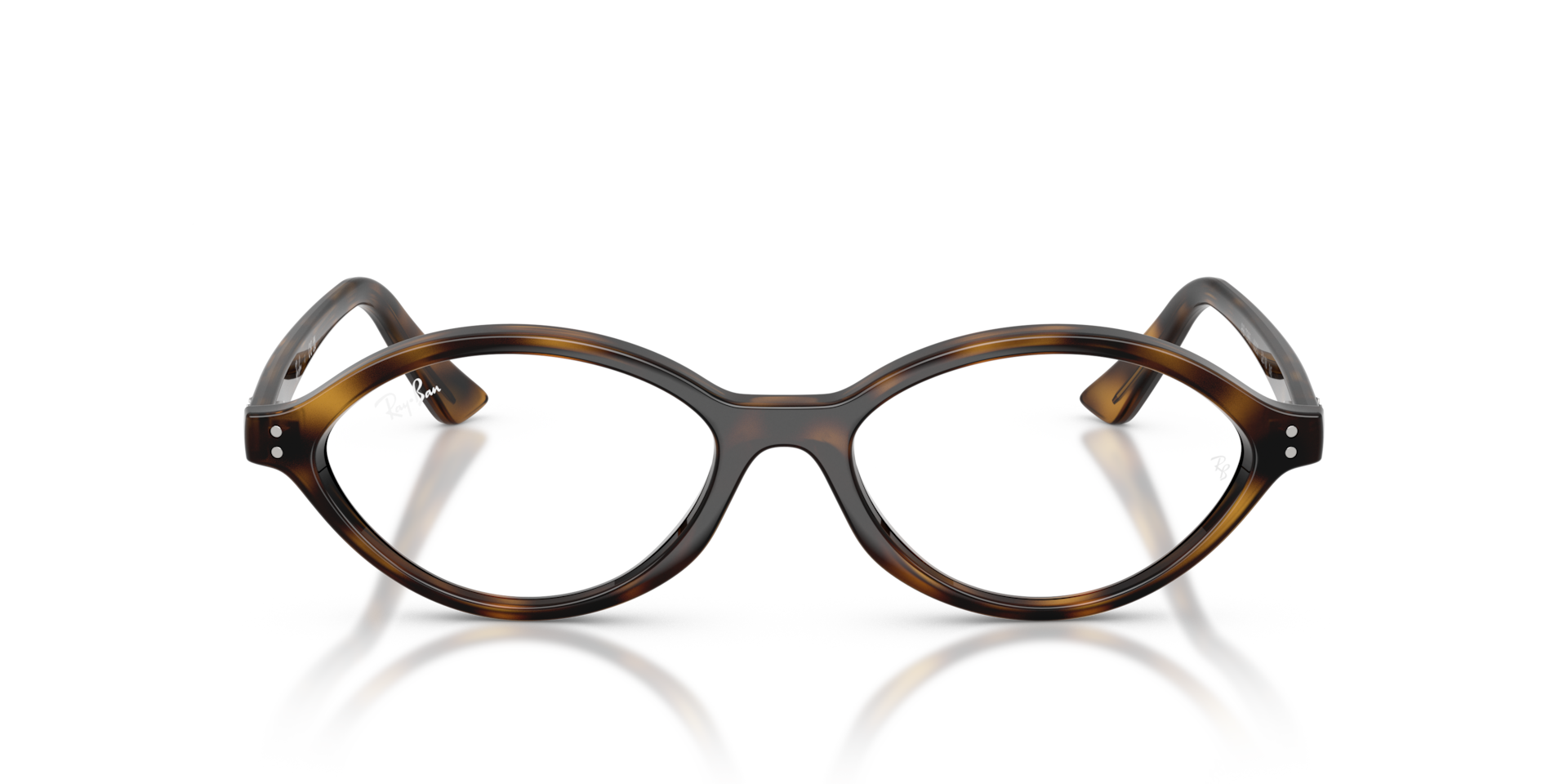Ray-Ban Romy Optics Bio-based Optical Havana Frame Clear Lenses Polarized 52-16