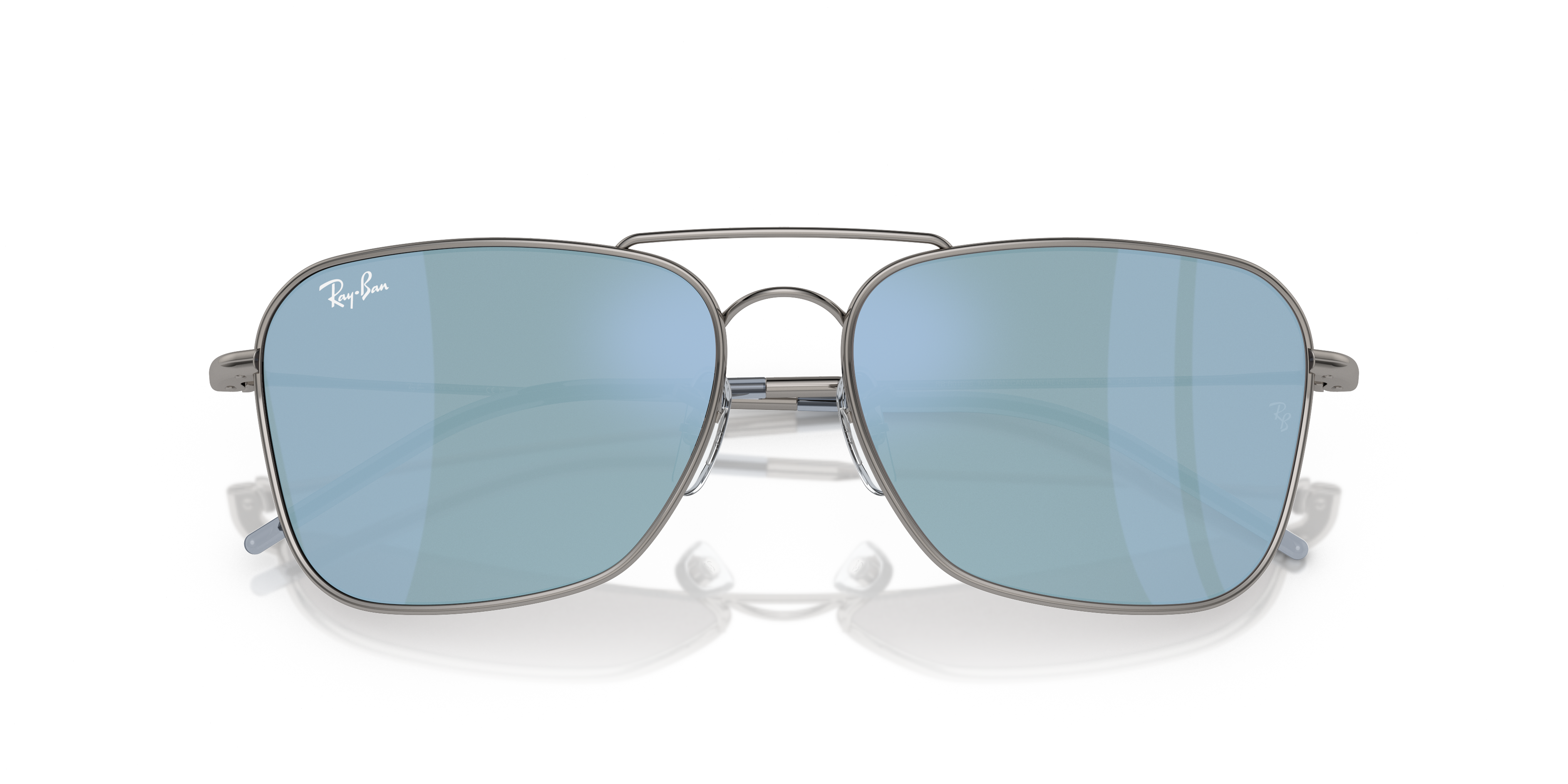 Ray-Ban CARAVAN REVERS 0RBR0102S 保証書付 Ray-Ban RBR0102S CARAVAN REVERSE Sunglasses | Clearly