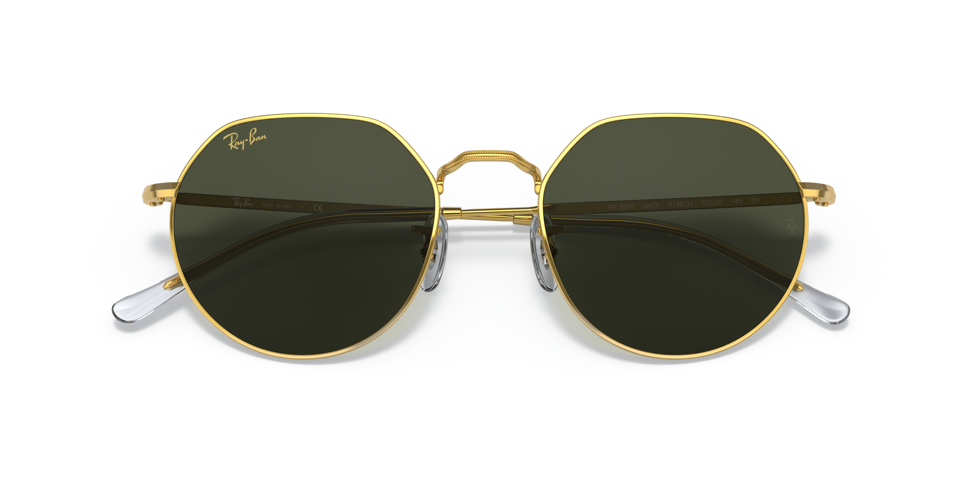 【Ray-Ban】RB3565 JACK 51◻︎20 サングラス Ray-Ban RB3565 JACK Sunglasses | Clearly