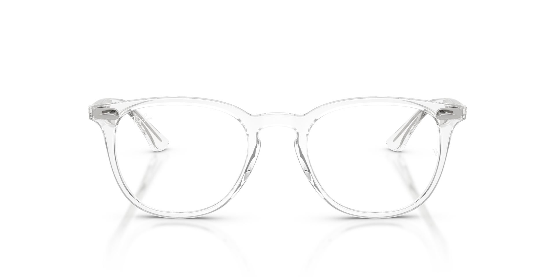 Ray-Ban Rb7159 Optics Optical Transparent Frame Clear Lenses Polarized 52-20