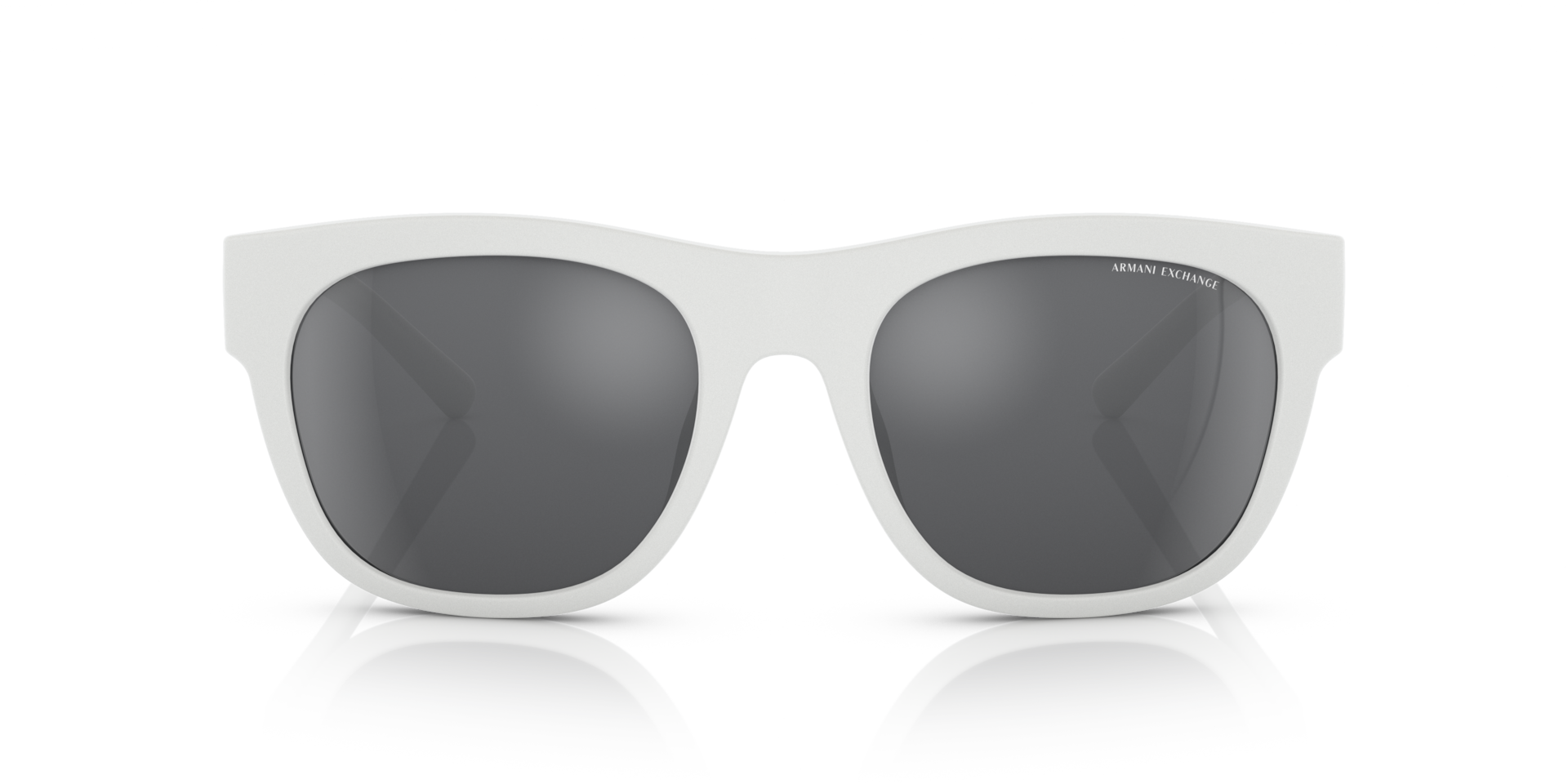 Armani Exchange AX4128SU 83156G Men's Sunglasses White Size 55
