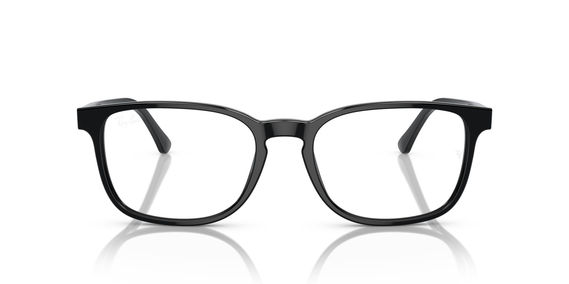 Ray-Ban Rb5418 Optics Optical Black Frame Clear Lenses Polarized 56-19