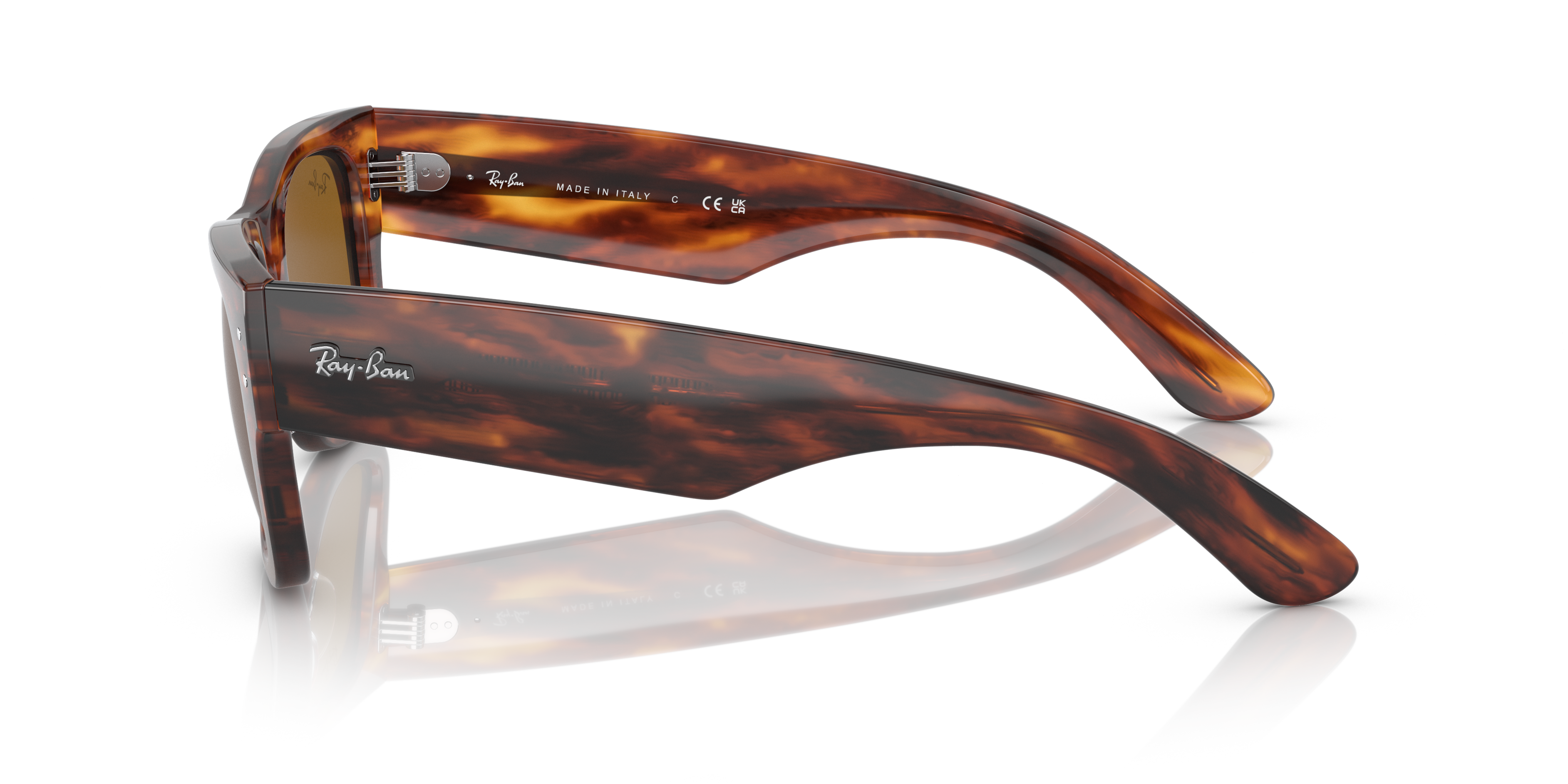 Ray-Ban RB0840S MEGA WAYFARER Sunglasses | Clearly
