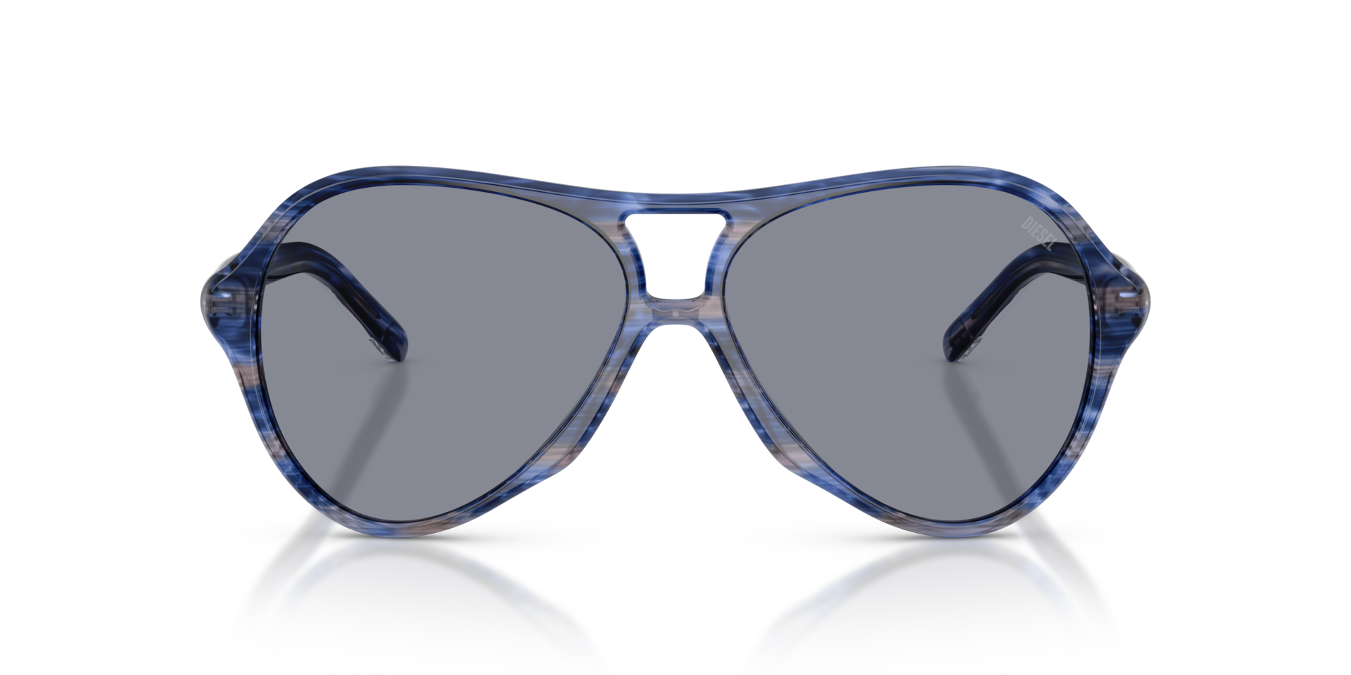 Diesel DL2013U 2037/1 Men's Sunglasses Blue Size 57