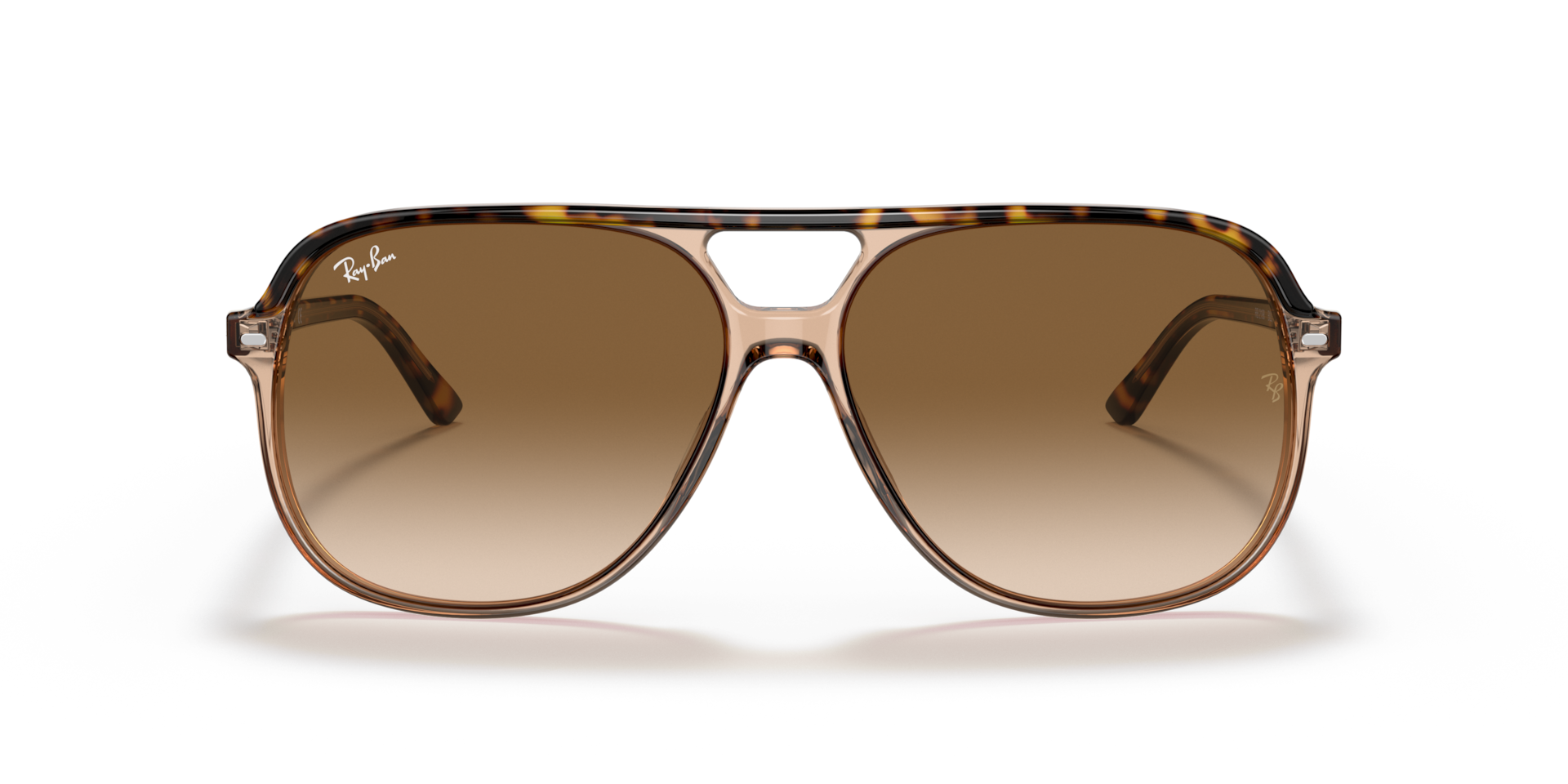 Ray-Ban Bill Sunglasses Tortoise Frame Brown Lenses 56-14