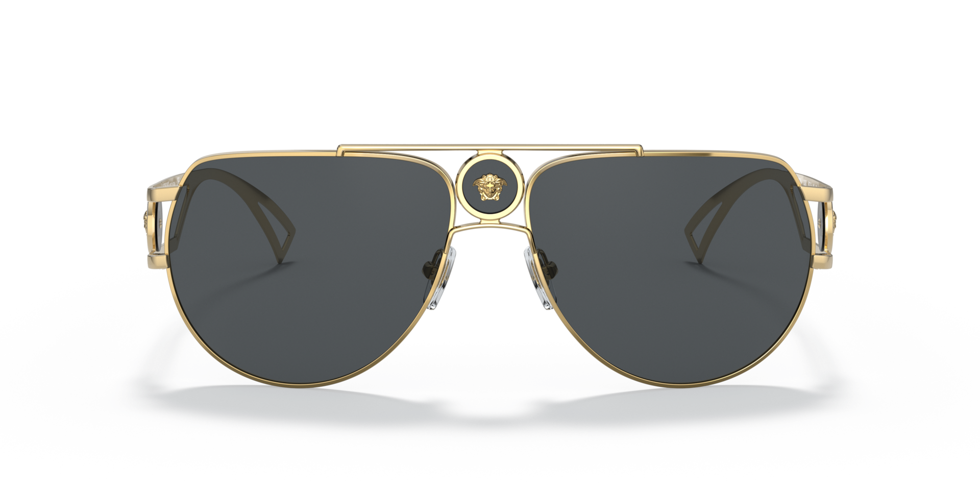 Versace VE2225 100287 Men's Sunglasses Gold Size 60