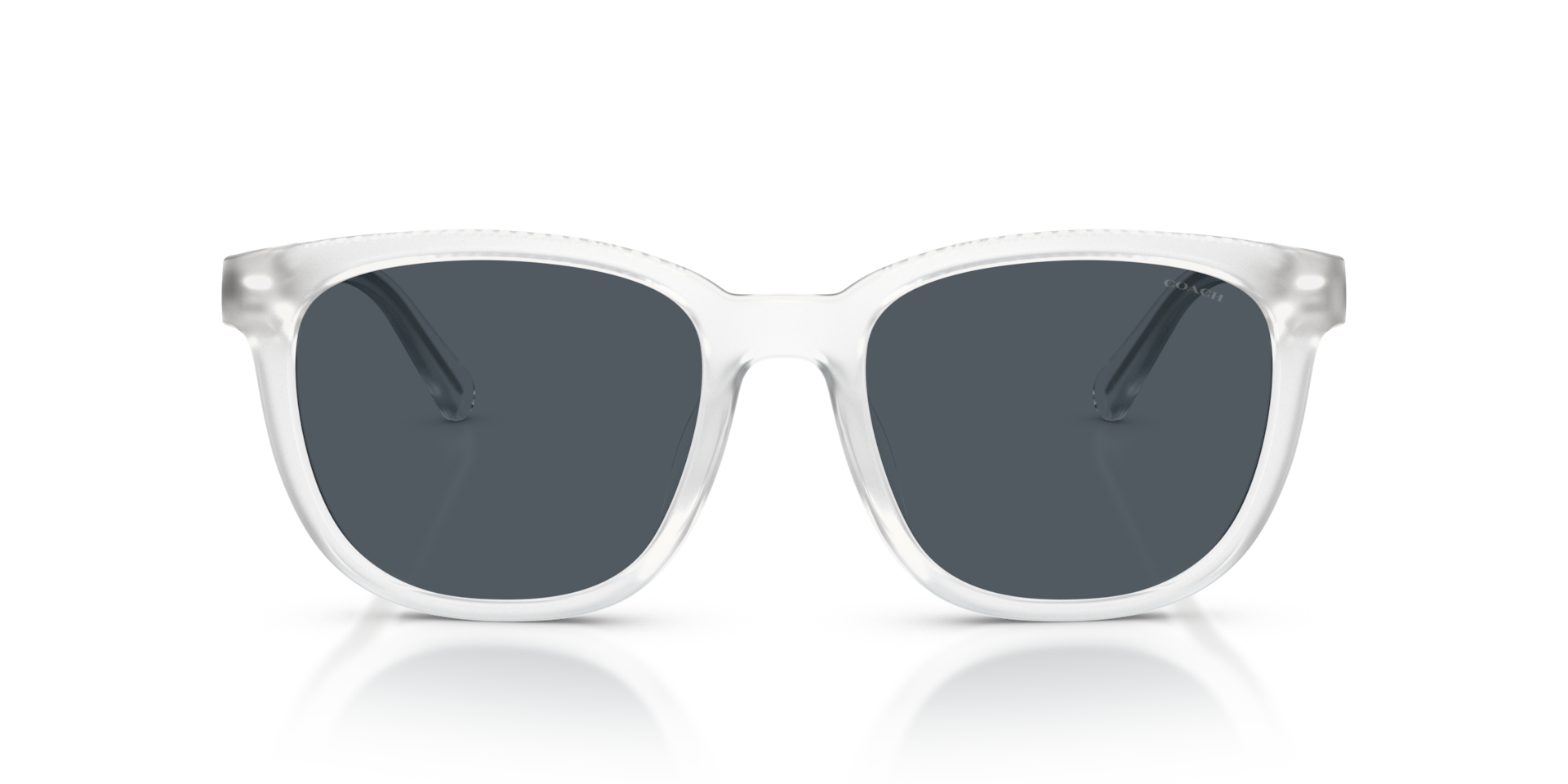 Coach HC8442U CCA00 511187 Men's Sunglasses Clear Size 54
